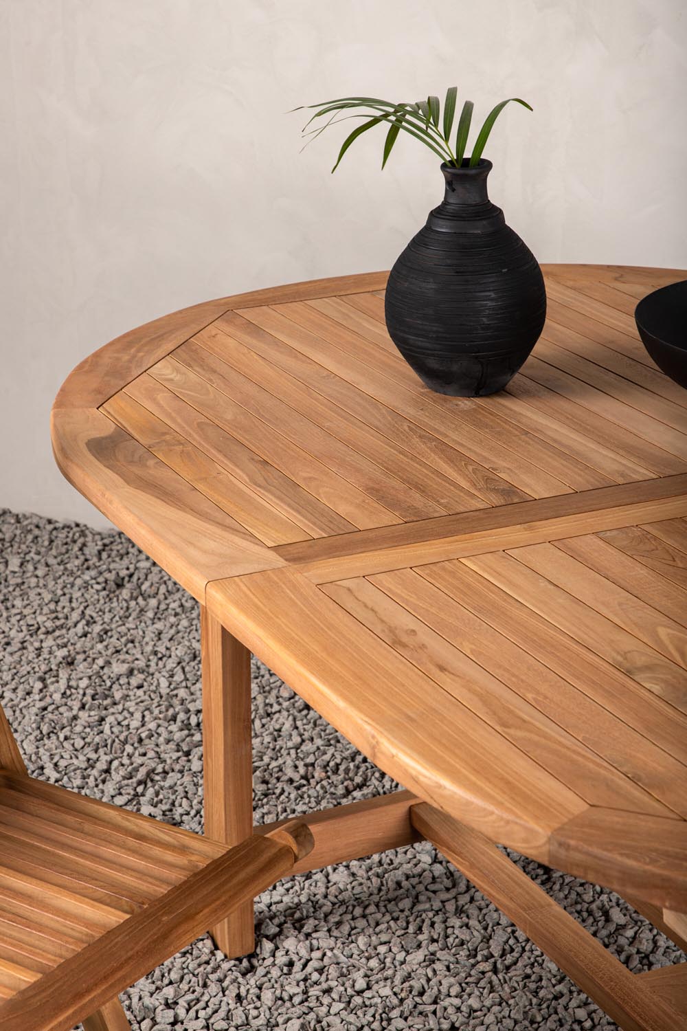 Tisch Kenya ausziehbar in Natur präsentiert im Onlineshop von KAQTU Design AG. Gartentisch ist von Venture Home