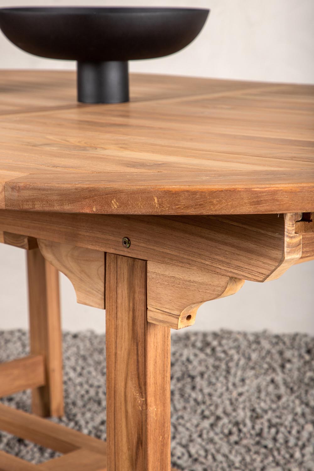 Tisch Kenya ausziehbar in Natur präsentiert im Onlineshop von KAQTU Design AG. Gartentisch ist von Venture Home
