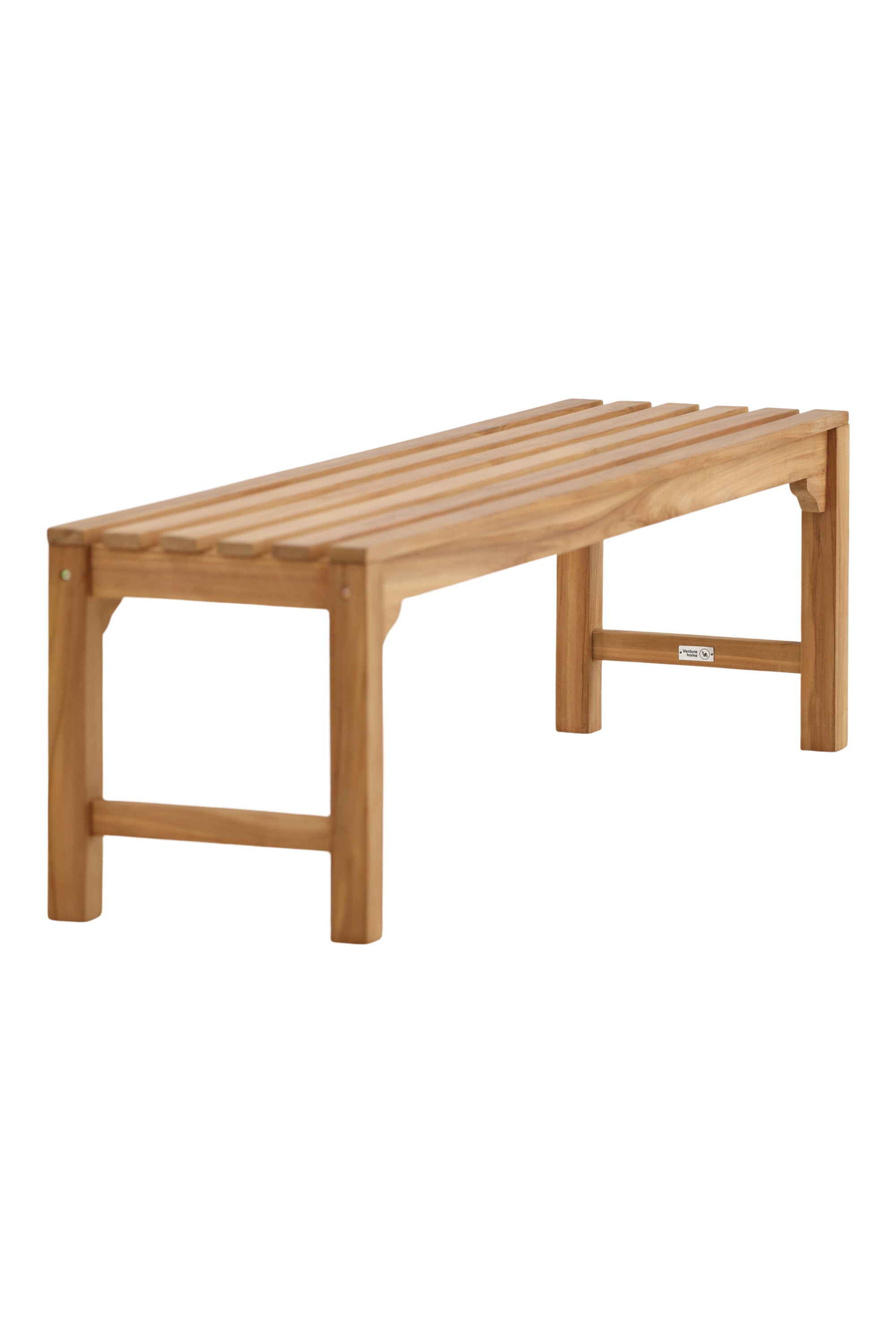 Kenya Bank in Natur präsentiert im Onlineshop von KAQTU Design AG. Gartenbank ist von Venture Home
