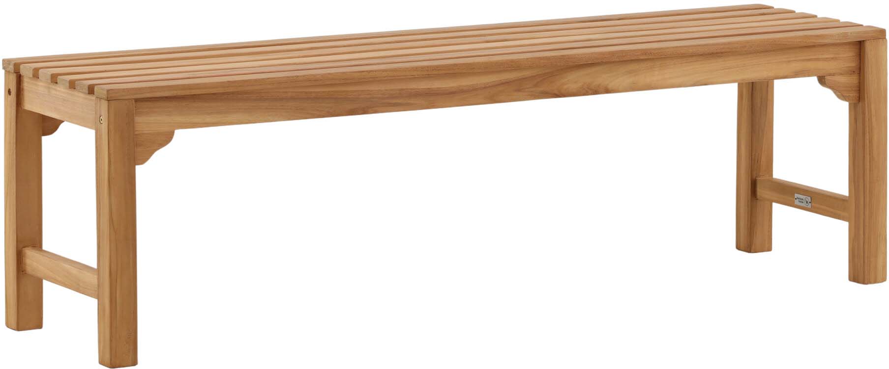 Elegante Kenya Bank von Venture Home, gefertigt aus robustem Teakholz. Ideal für entspannte Stunden im Garten oder auf der Terrasse.