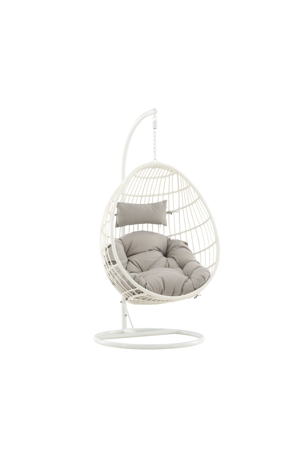 Viga Hängesessel in Weiss präsentiert im Onlineshop von KAQTU Design AG. Schaukel Outdoor ist von Venture Home