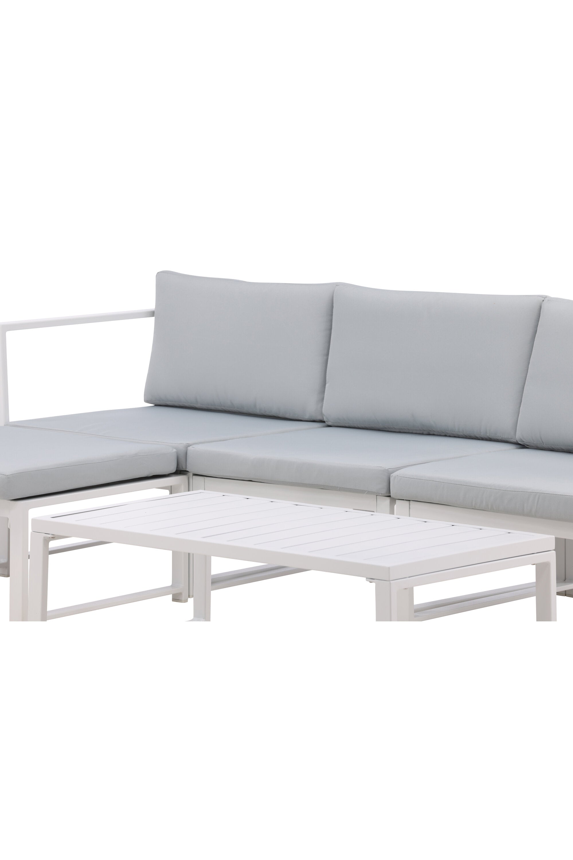 Salvador Sofagarnitur in Grau präsentiert im Onlineshop von KAQTU Design AG. Loungeset ist von Venture Home