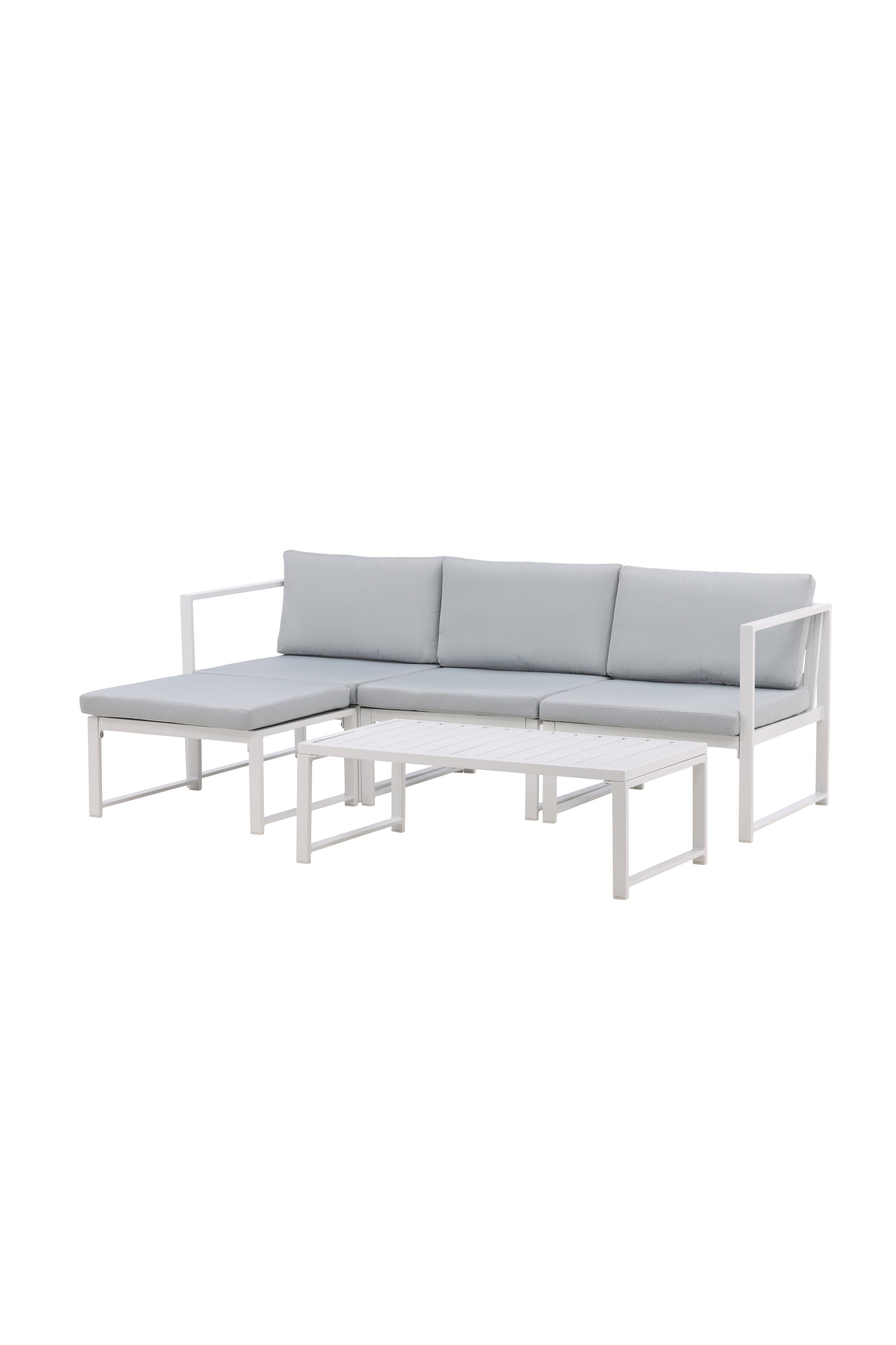 Salvador Sofagarnitur in Grau präsentiert im Onlineshop von KAQTU Design AG. Loungeset ist von Venture Home