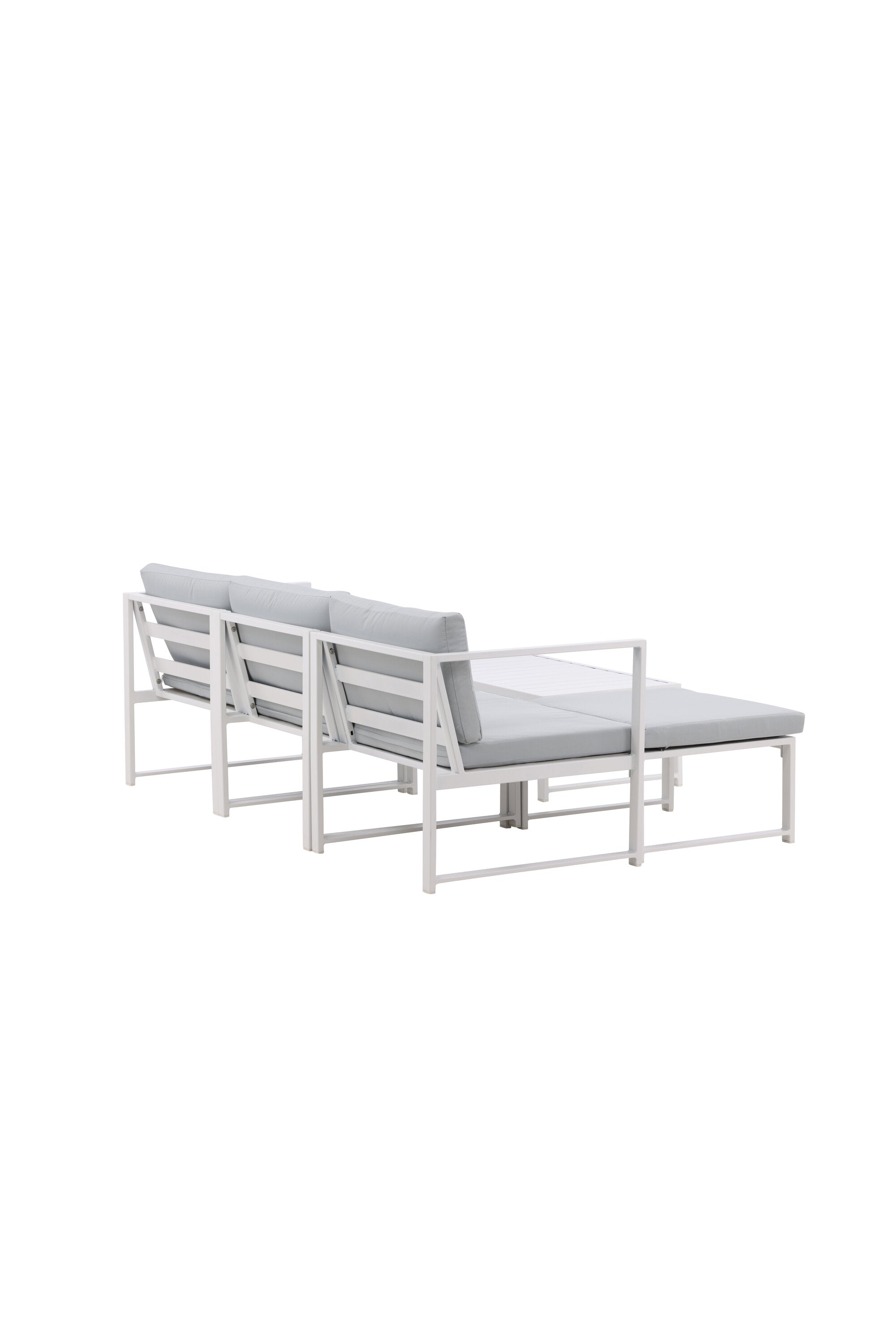 Salvador Sofagarnitur in Grau präsentiert im Onlineshop von KAQTU Design AG. Loungeset ist von Venture Home