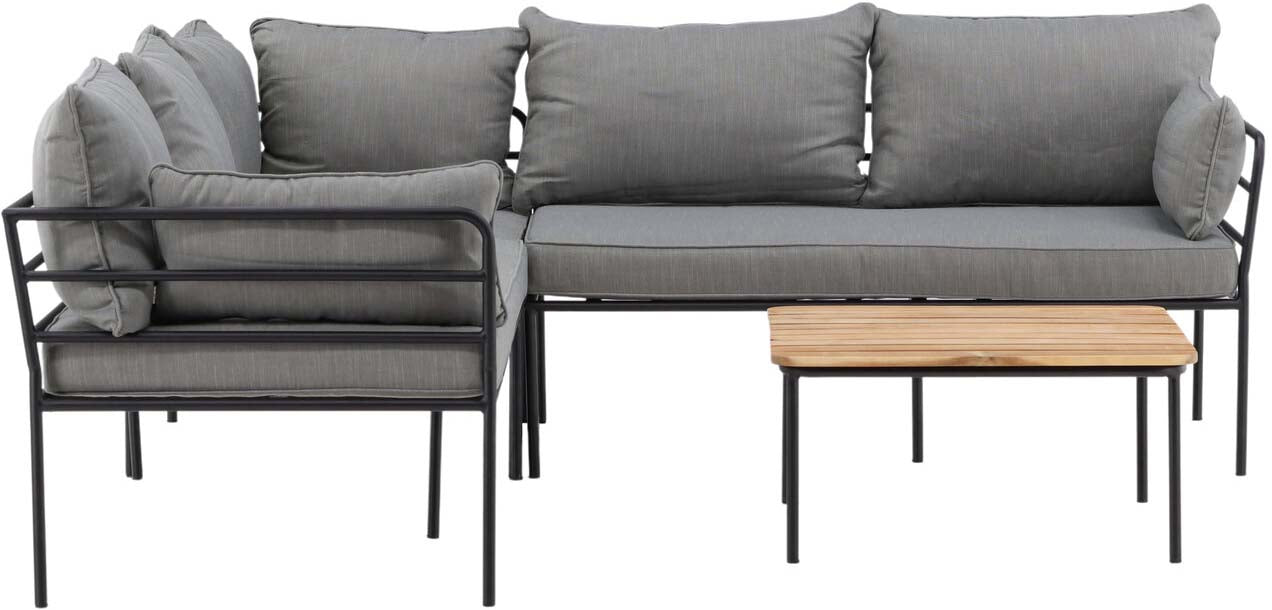 Stylisches Penh Ecksofa Outdoorset 65cm von Venture Home: ideal für entspannte Stunden im Freien mit hochwertiger Verarbeitung und elegantem Design.