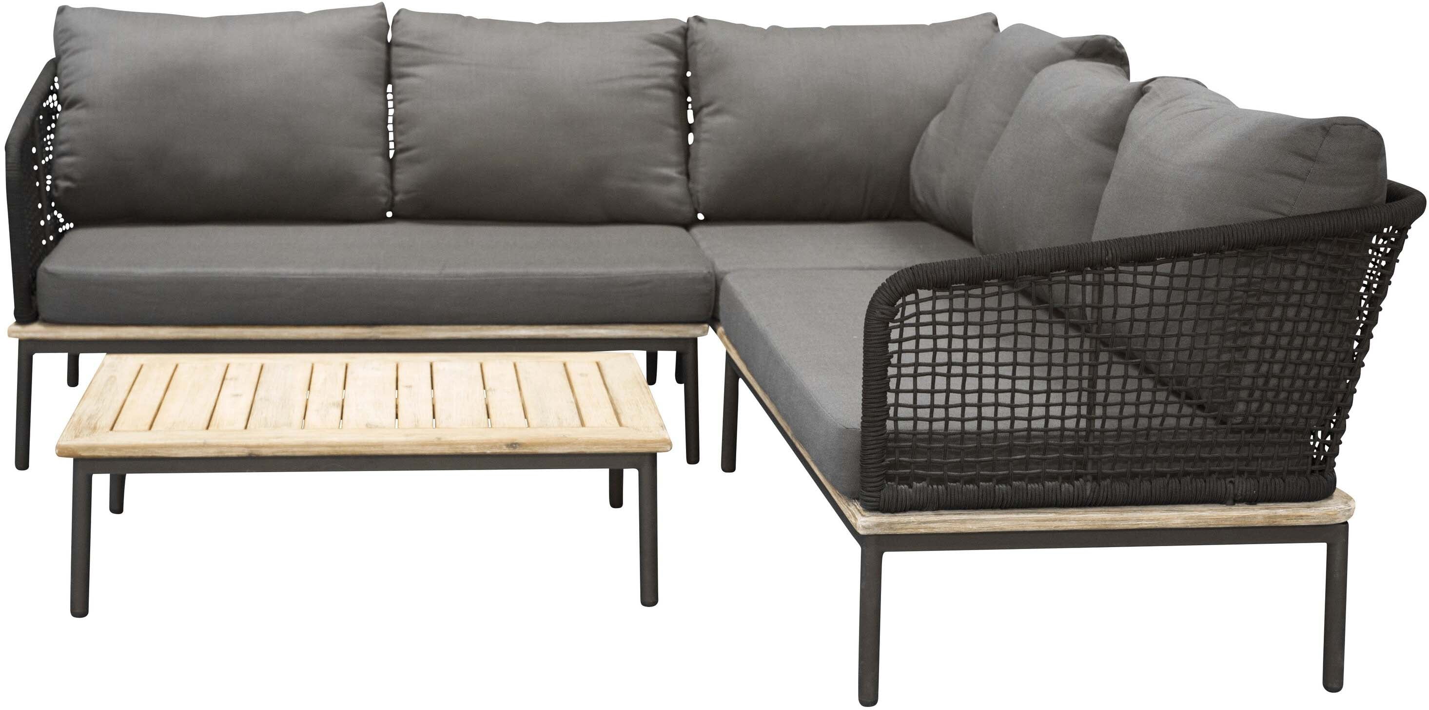 Andorra Ecksofa Outdoorset 90cm in Natur präsentiert im Onlineshop von KAQTU Design AG. Loungeset ist von Venture Home