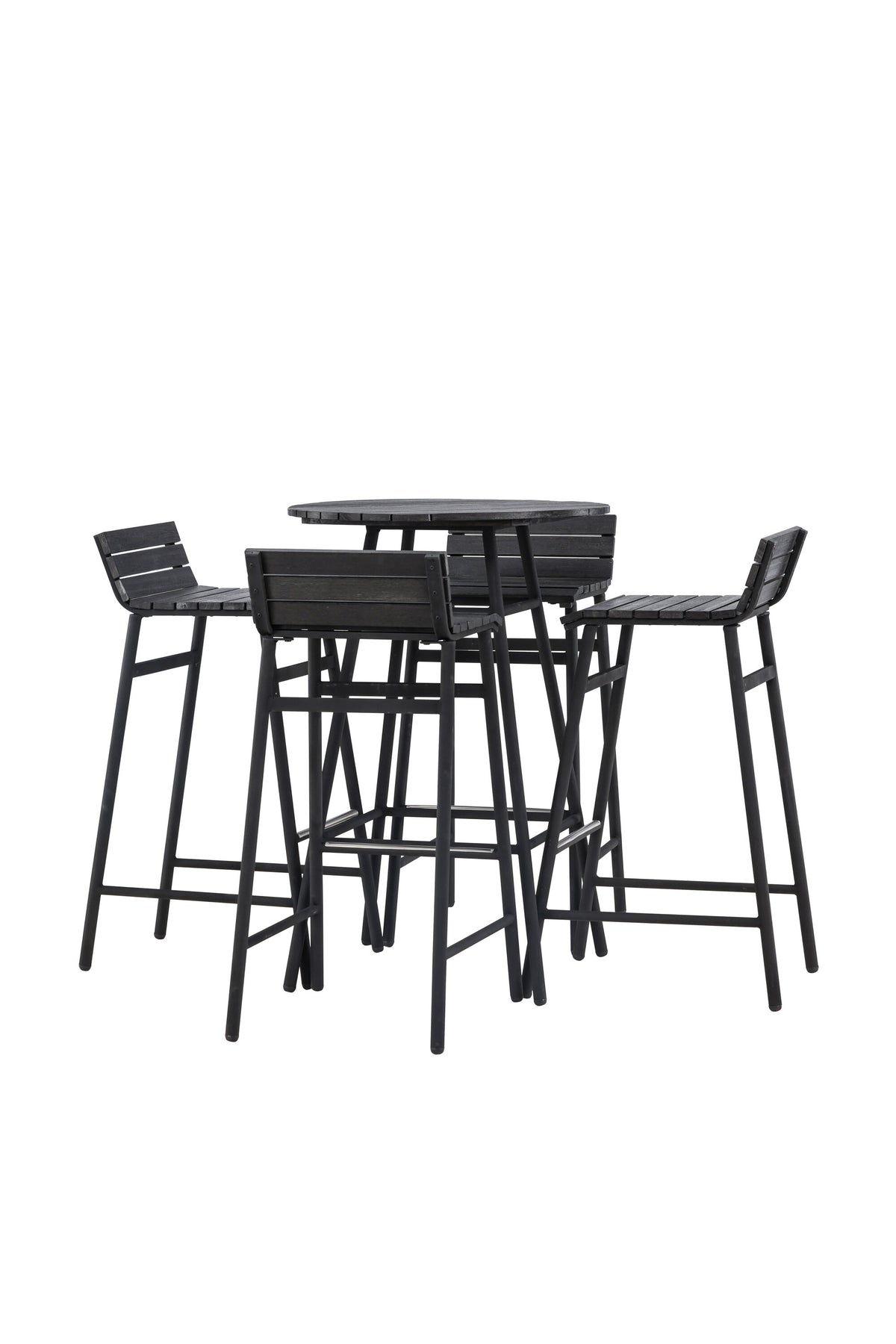 Mexico Bar Set in Schwarz Schwarz präsentiert im Onlineshop von KAQTU Design AG. Loungeset ist von Venture Home