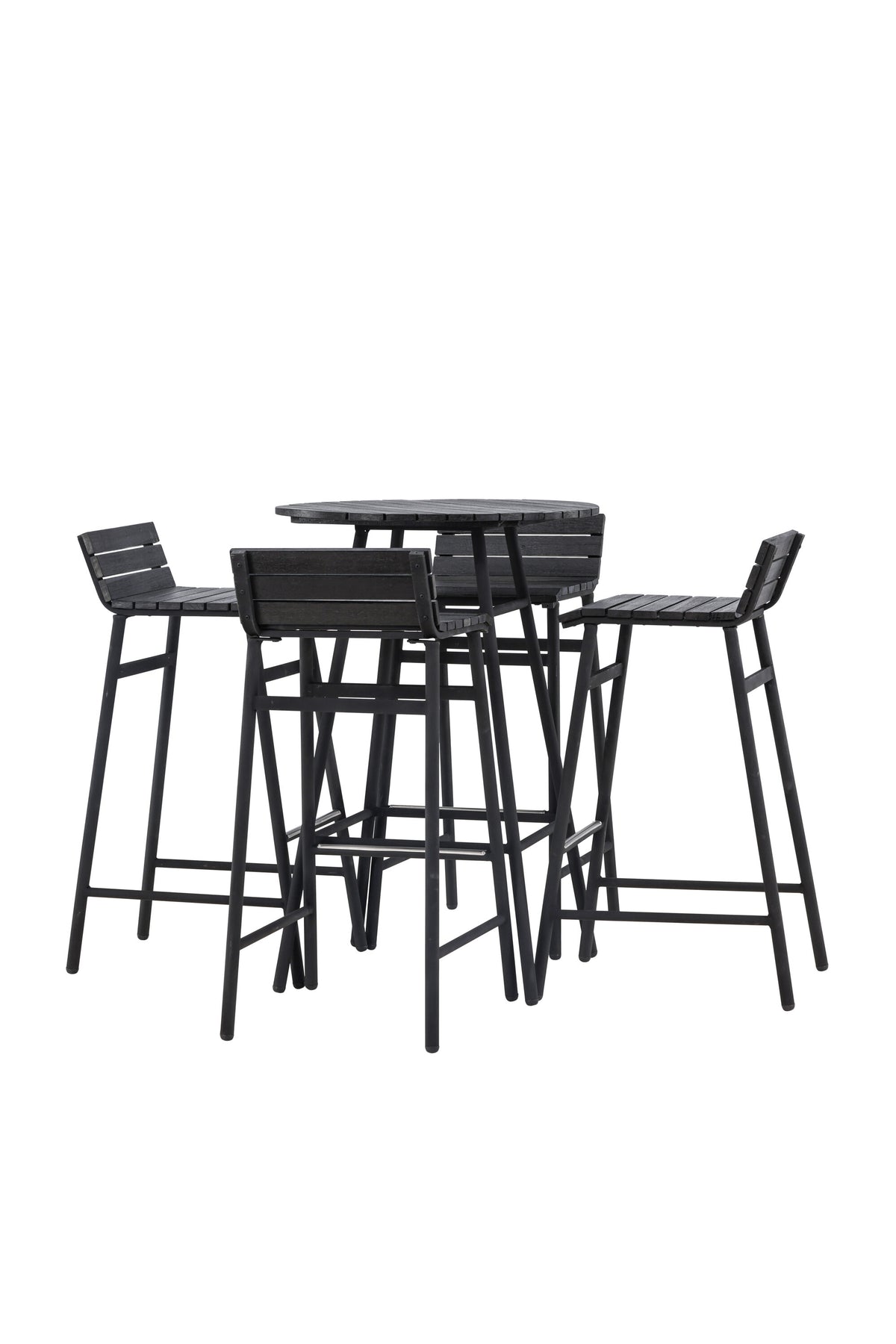 Mexico Bar Set in Schwarz Schwarz präsentiert im Onlineshop von KAQTU Design AG. Loungeset ist von Venture Home