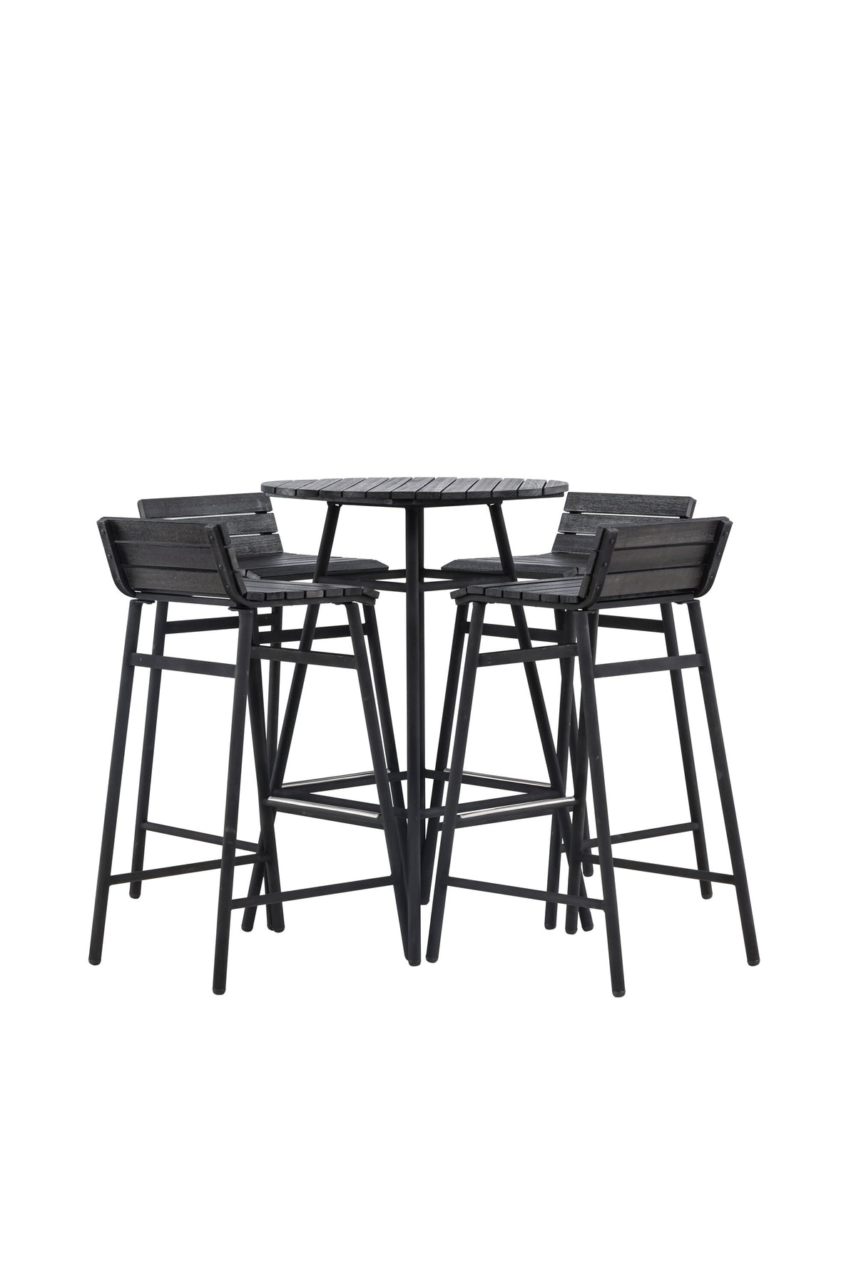 Mexico Bar Set in Schwarz Schwarz präsentiert im Onlineshop von KAQTU Design AG. Loungeset ist von Venture Home