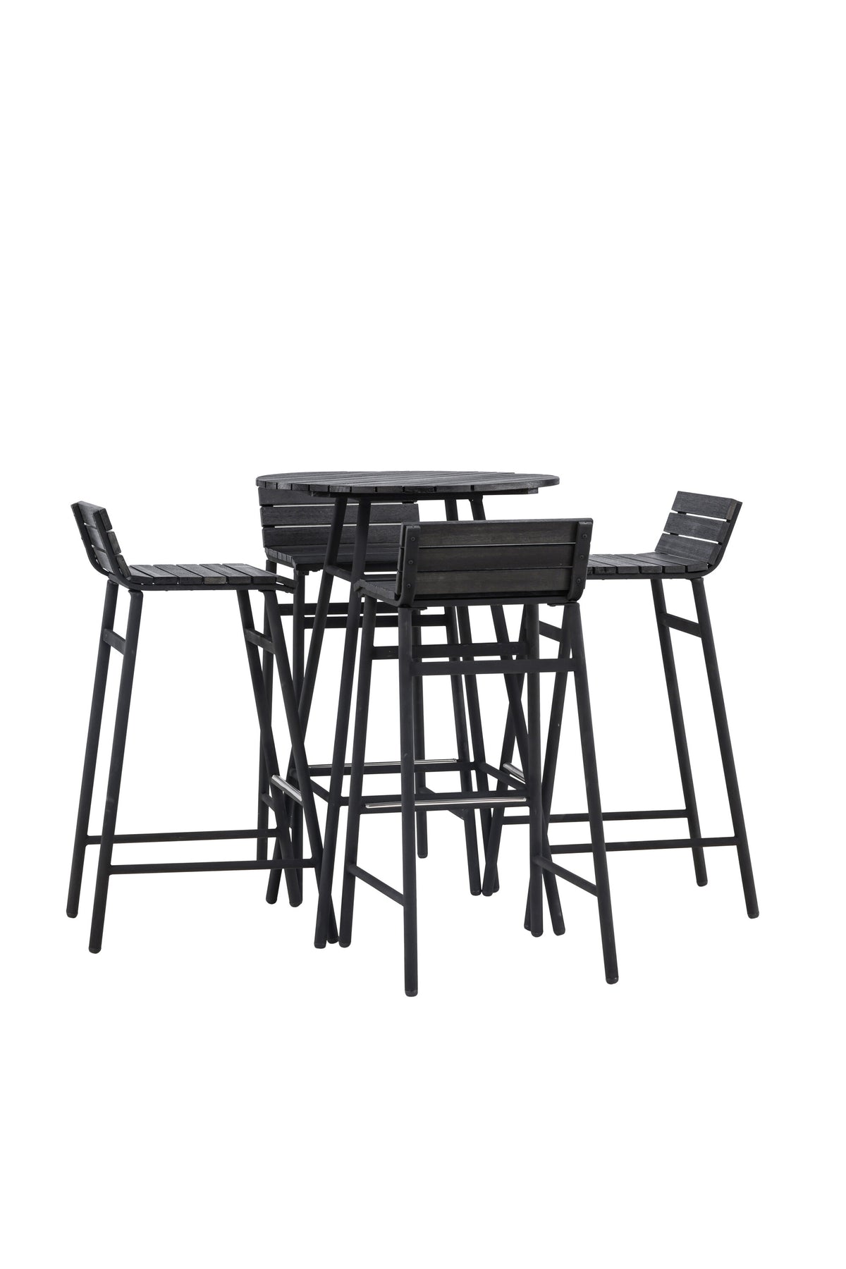 Mexico Bar Set in Schwarz Schwarz präsentiert im Onlineshop von KAQTU Design AG. Loungeset ist von Venture Home