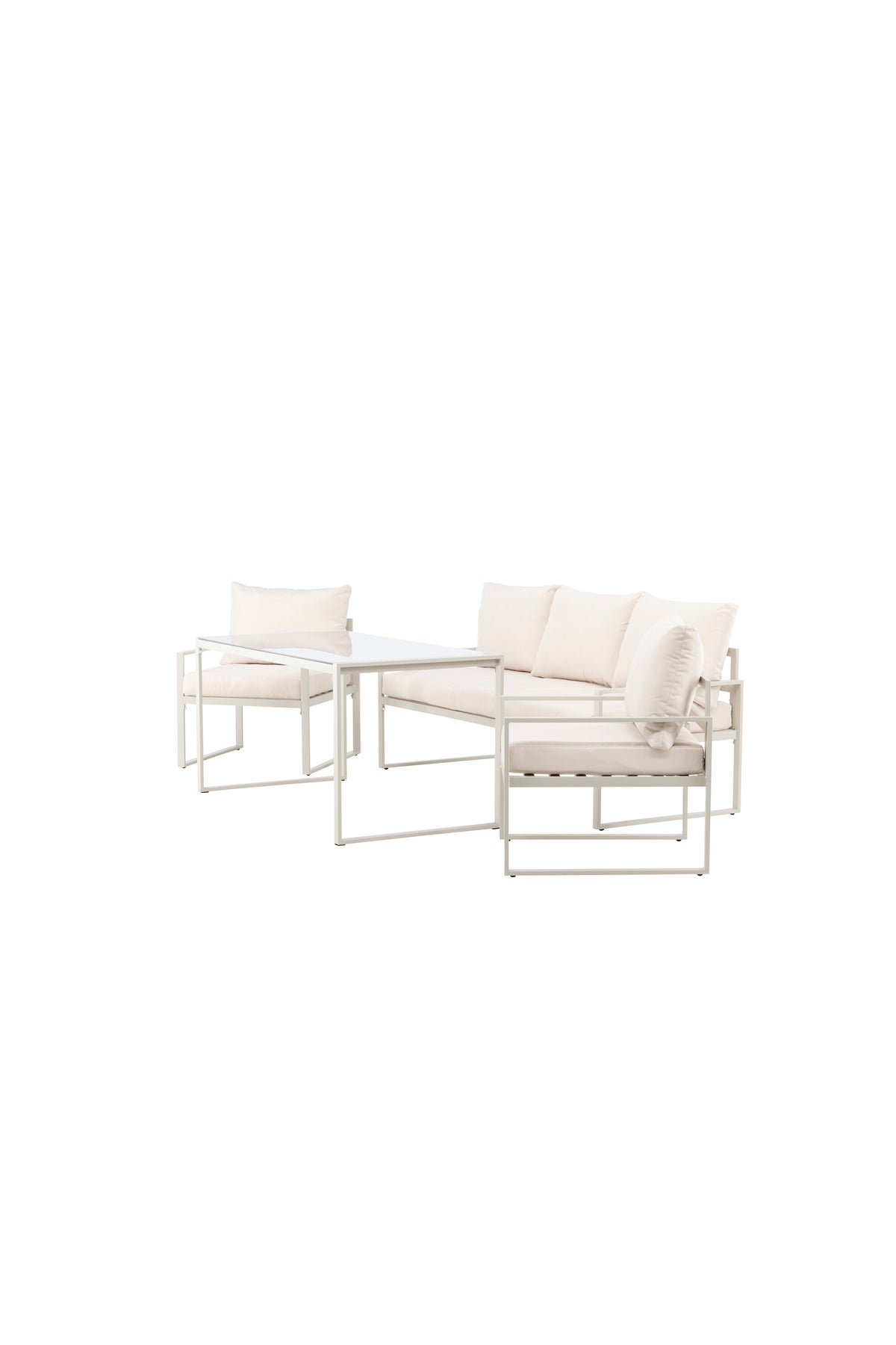 Catania Sofa Set in Beige präsentiert im Onlineshop von KAQTU Design AG. Loungeset ist von Venture Home