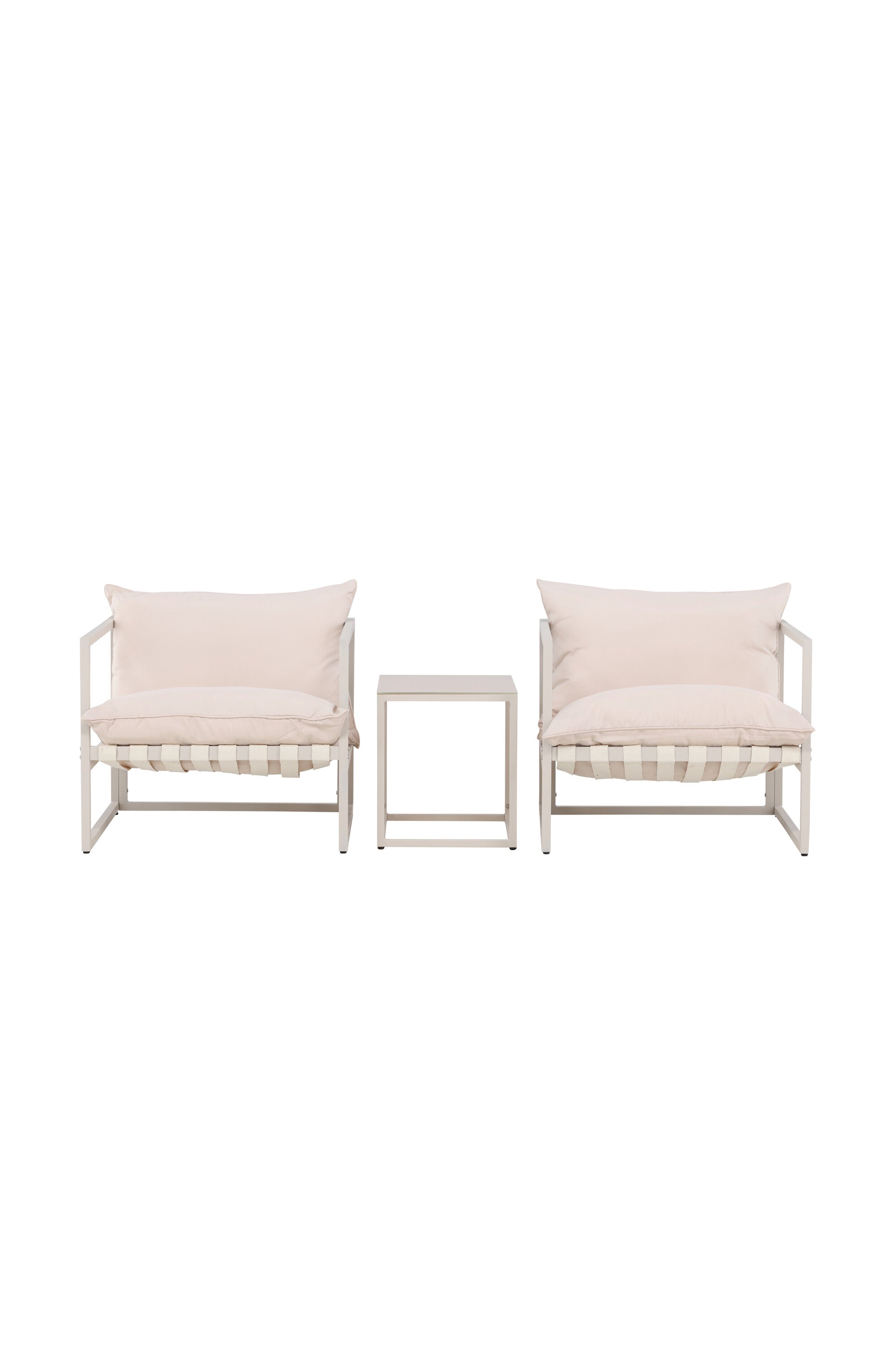 Messina Lounge Set in Beige präsentiert im Onlineshop von KAQTU Design AG. Loungeset ist von Venture Home