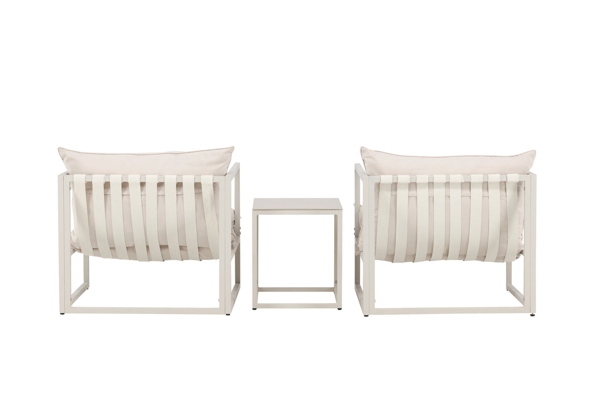 Messina Lounge Set in Beige präsentiert im Onlineshop von KAQTU Design AG. Loungeset ist von Venture Home