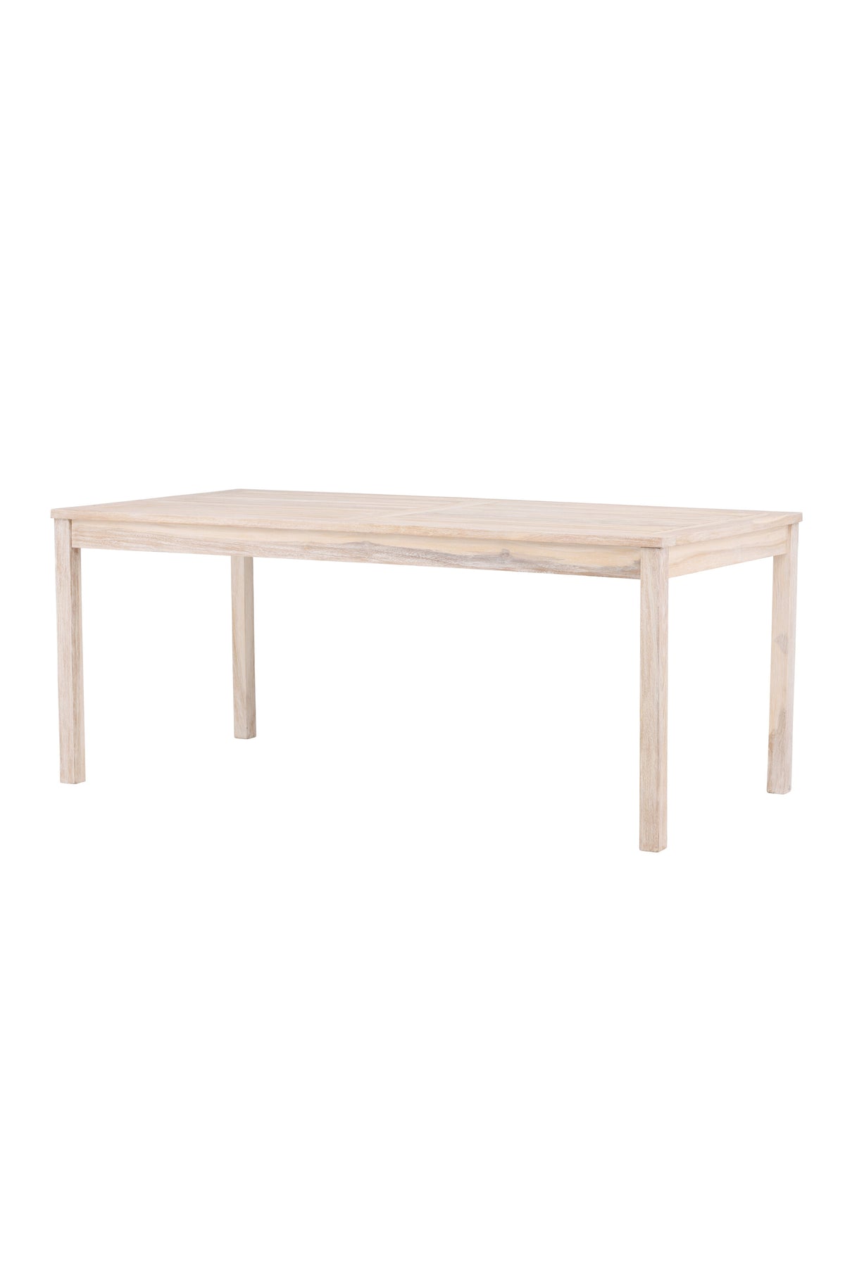 Rechteckiger Gartentisch Kenya in Whitewash präsentiert im Onlineshop von KAQTU Design AG. Gartentisch ist von Venture Home
