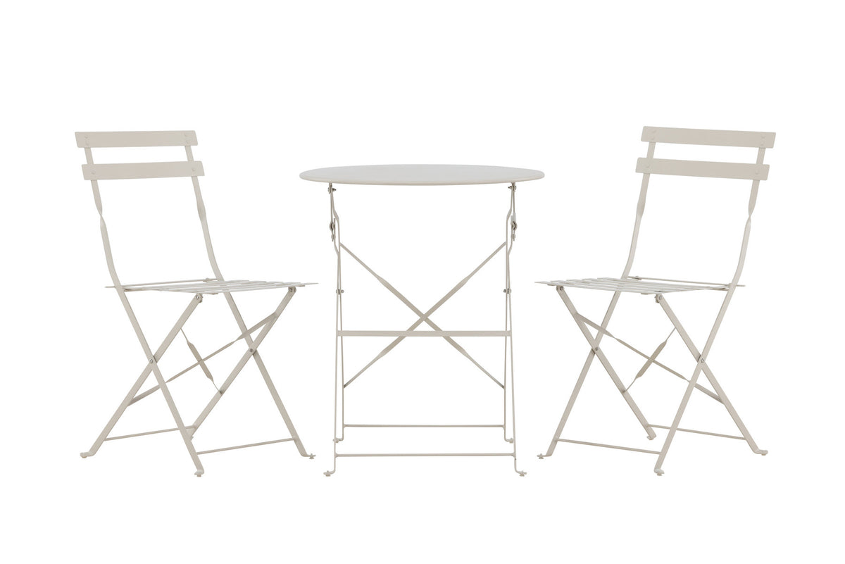 Tao Café-Set in Beige präsentiert im Onlineshop von KAQTU Design AG. Gartentischset ist von Venture Home