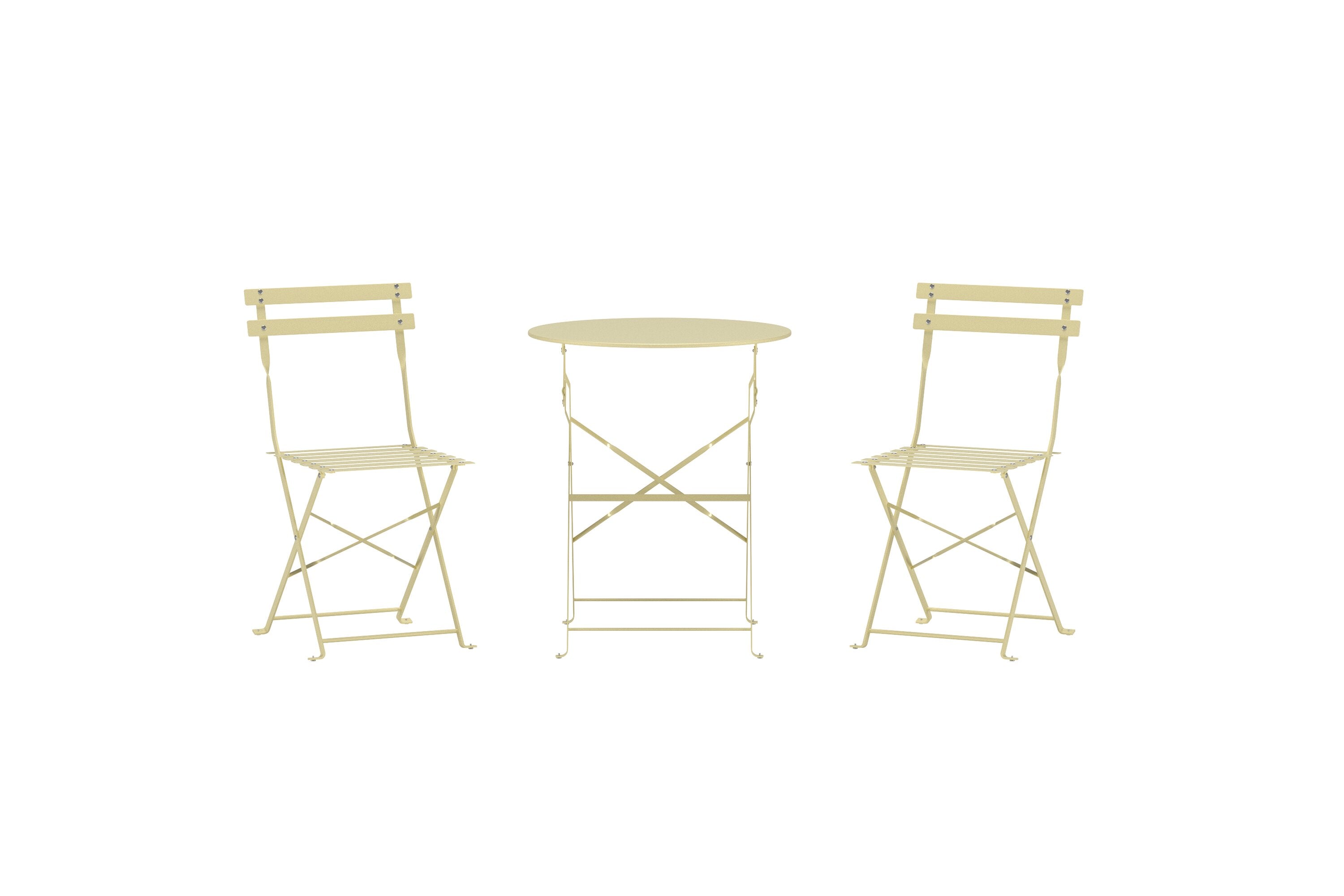 Tao Cafe Set in Hellgelb präsentiert im Onlineshop von KAQTU Design AG. Loungeset ist von Venture Home