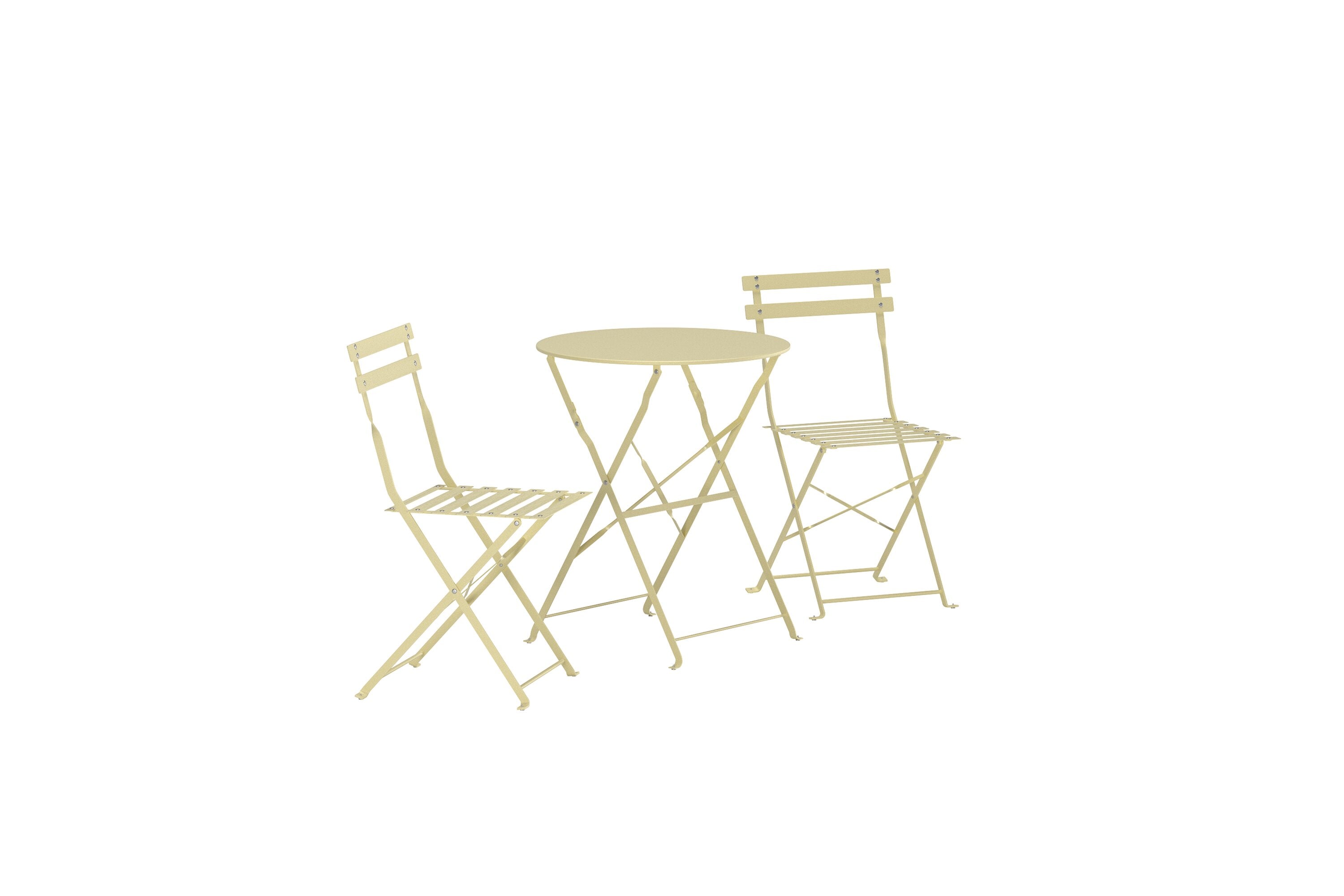 Tao Cafe Set in Hellgelb präsentiert im Onlineshop von KAQTU Design AG. Loungeset ist von Venture Home