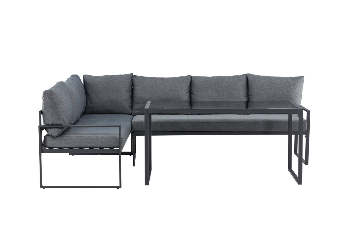Zingaro Ecksofa-Set in Grau präsentiert im Onlineshop von KAQTU Design AG. Loungeset ist von Venture Home