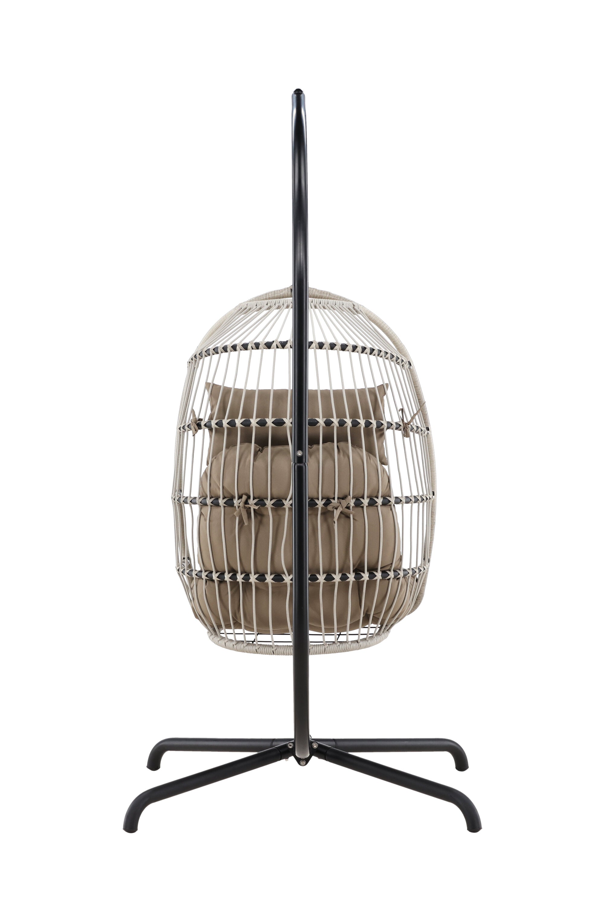 Der Trezza Hängesessel von Venture Home kombiniert modernes Design mit Komfort für entspannte Momente in Ihrem Zuhause.