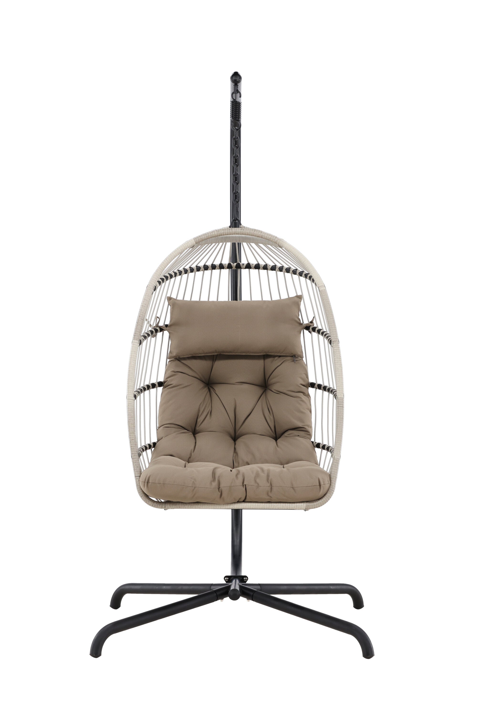 Der Trezza Hängesessel von Venture Home bietet stilvolles Design und gemütlichen Komfort für Ihre Entspannung.