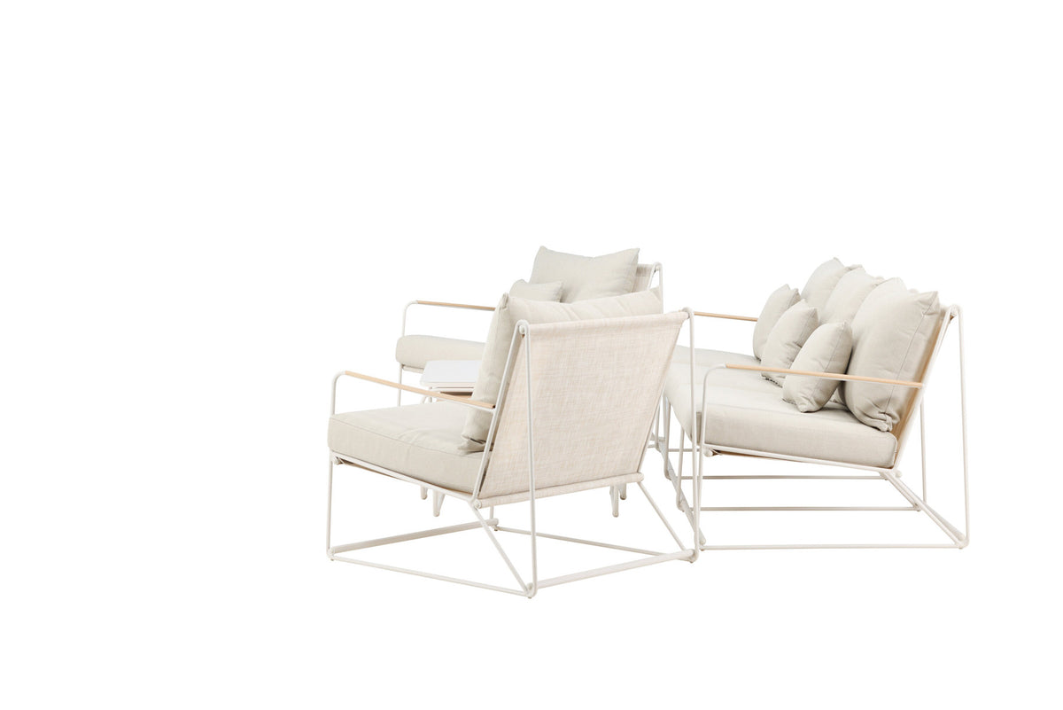 Palazzo Sofa Set in Beige präsentiert im Onlineshop von KAQTU Design AG. Loungeset ist von Venture Home