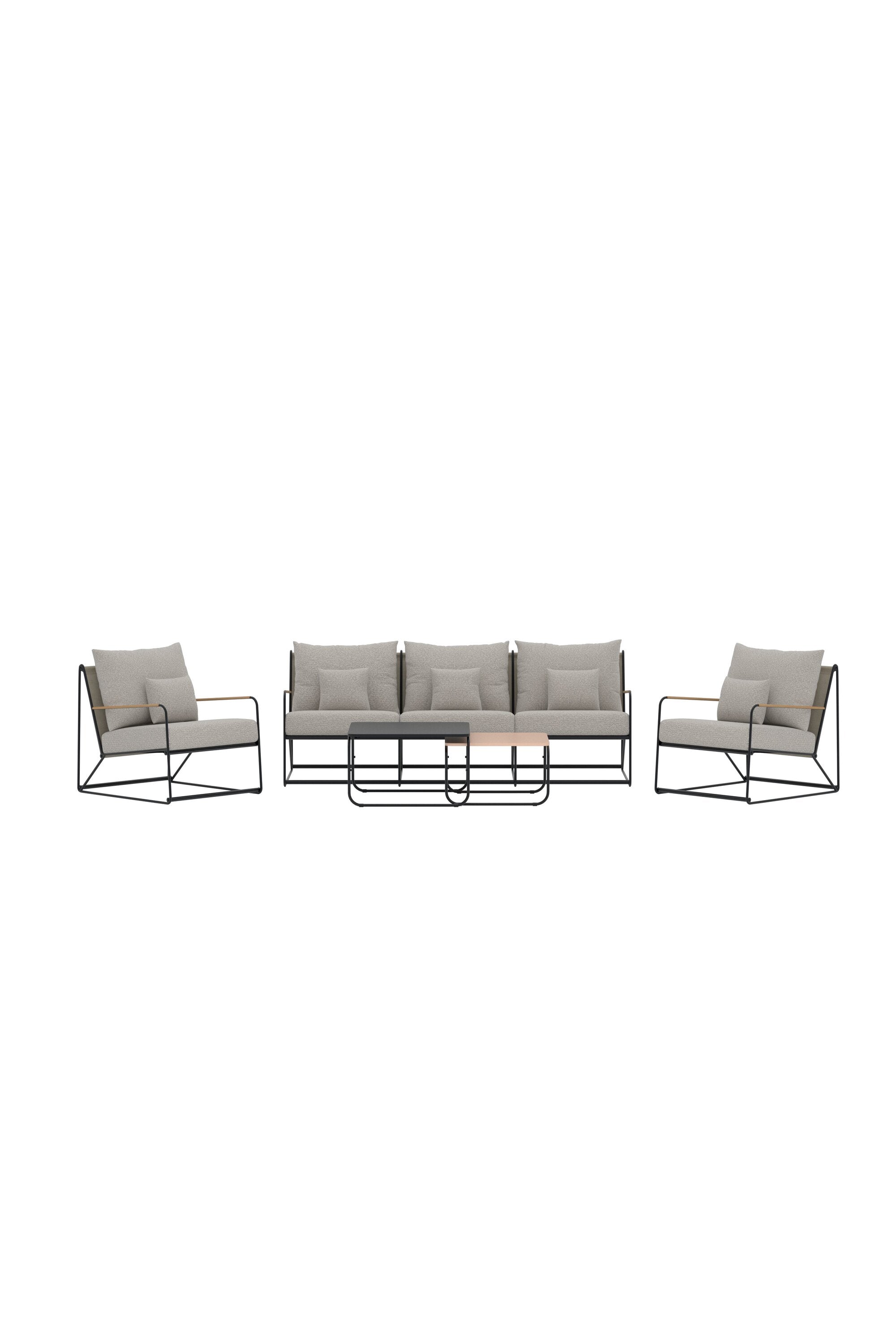Palazzo Lounge Set in präsentiert im Onlineshop von KAQTU Design AG. Loungeset ist von Venture Home