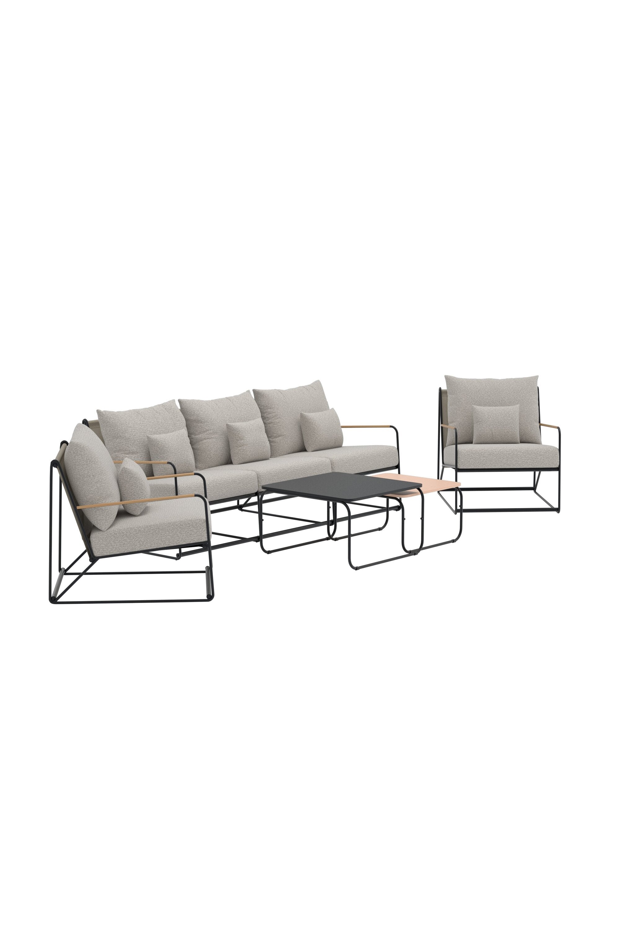 Palazzo Lounge Set in präsentiert im Onlineshop von KAQTU Design AG. Loungeset ist von Venture Home