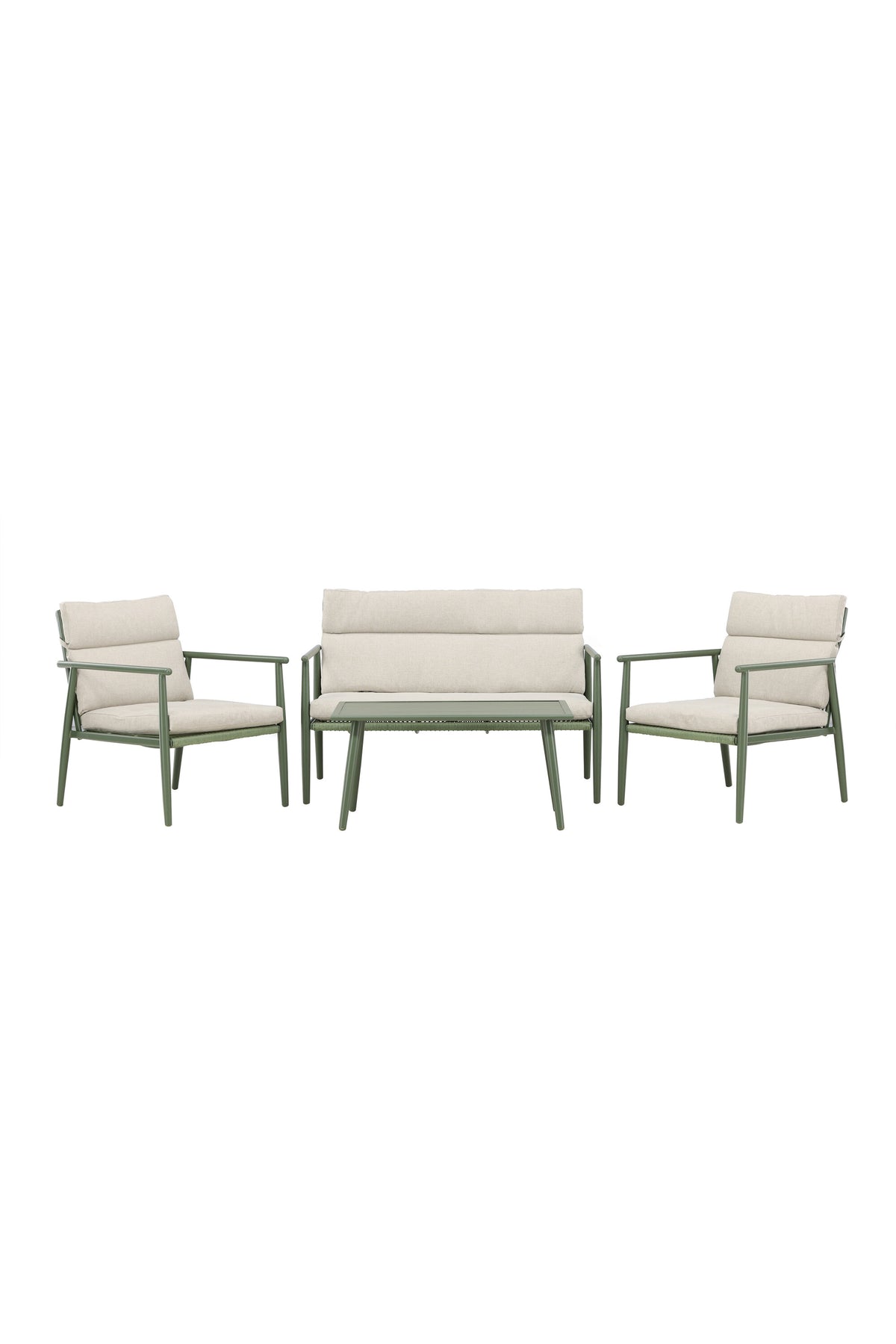 Mazzaro Sofa Set in Beige / Grün präsentiert im Onlineshop von KAQTU Design AG. Loungeset ist von Venture Home