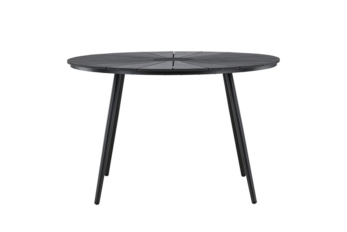 Rechteckiger Gartentisch San Vito in Black präsentiert im Onlineshop von KAQTU Design AG. Gartentisch ist von Venture Home