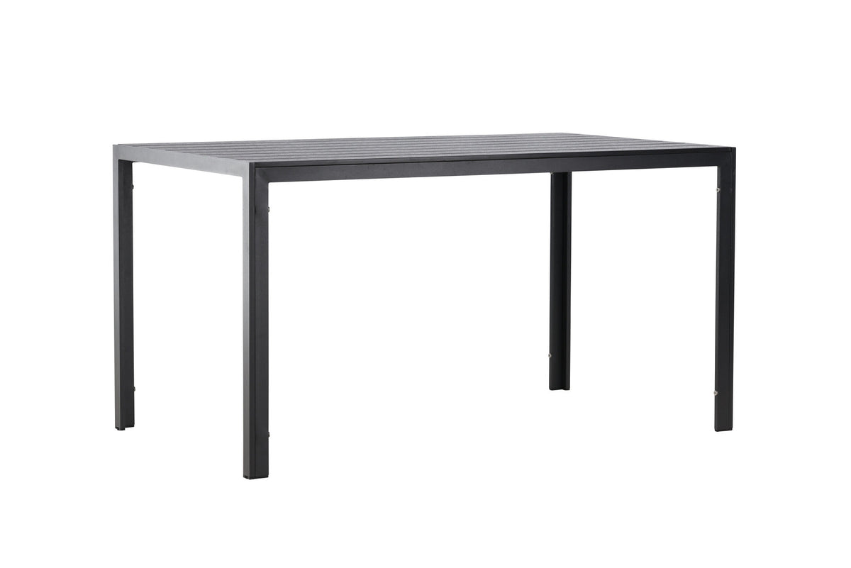 Mirko Rechteckiger Gartentisch in Black präsentiert im Onlineshop von KAQTU Design AG. Gartentisch ist von Venture Home