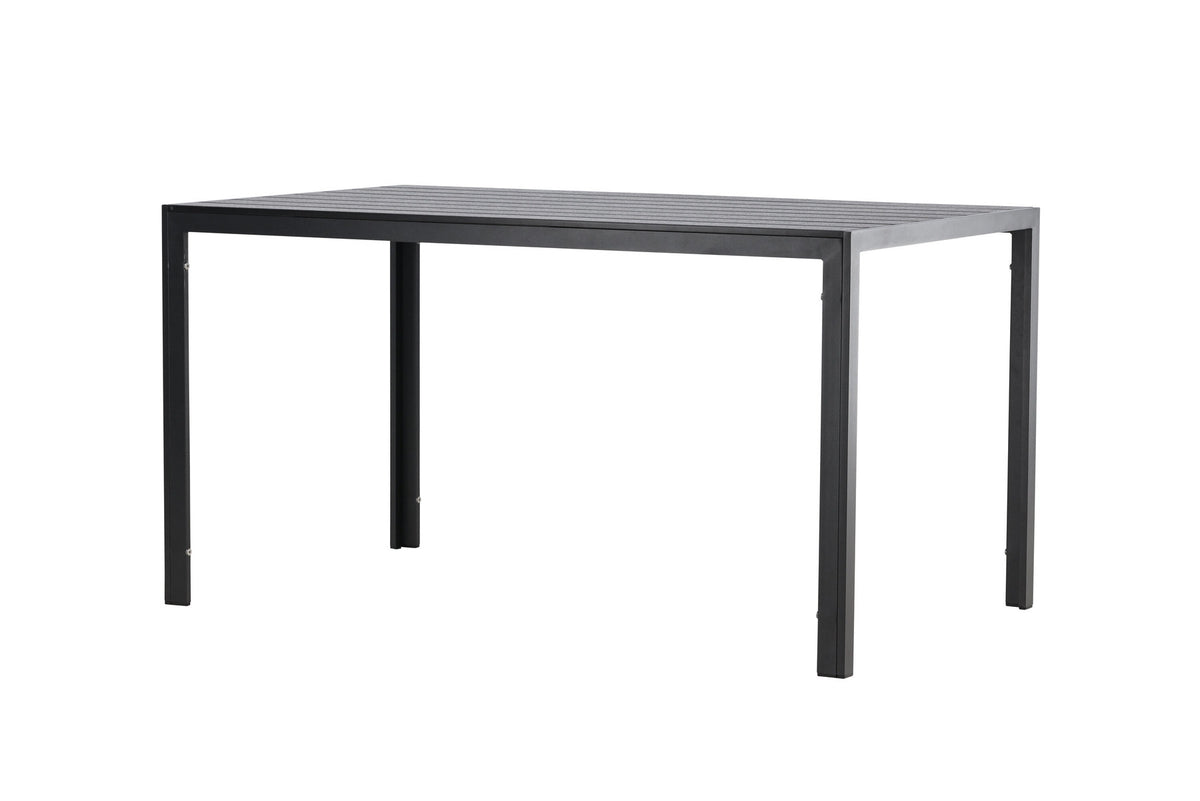 Mirko Rechteckiger Gartentisch in Black präsentiert im Onlineshop von KAQTU Design AG. Gartentisch ist von Venture Home