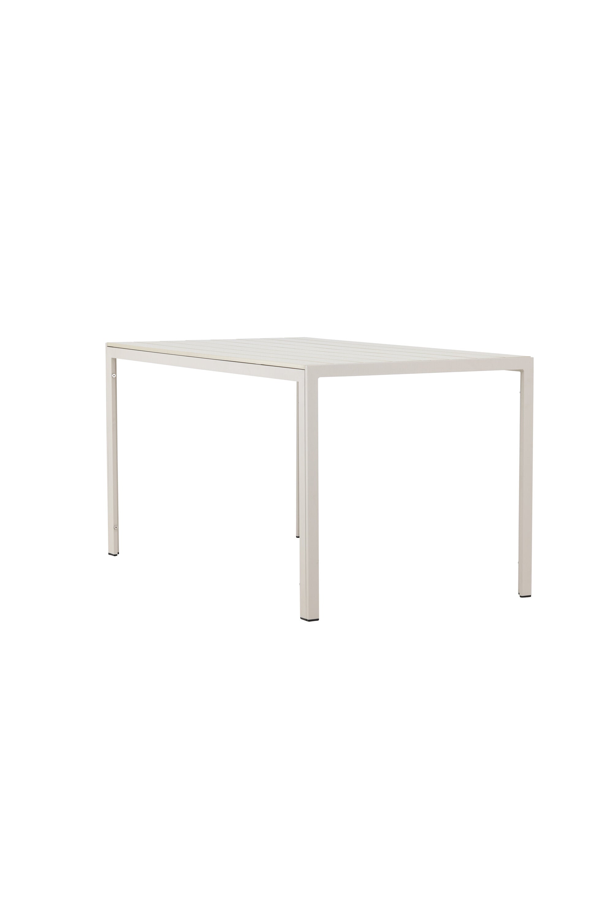 Der rechteckige Mirko Gartentisch von Venture Home kombiniert modernes Design mit praktischer Funktionalität für Ihren Aussenbereich.