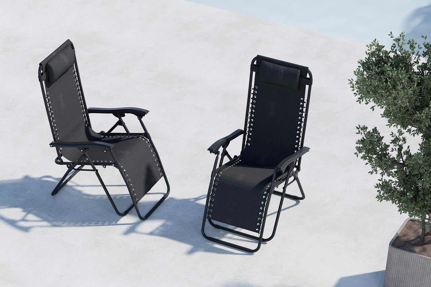 Entspannen Sie stilvoll mit der Vulcano Sonnenlounge von Venture Home – robust, verstellbar und perfekt für sonnige Tage im Freien!