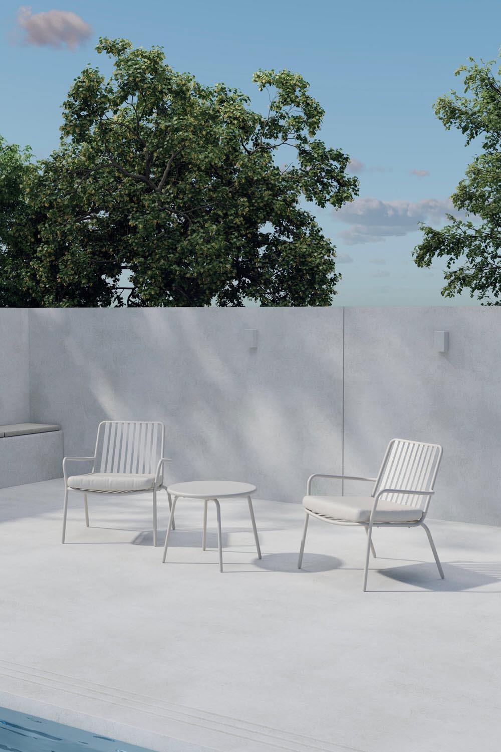 Mykonos Lounge-Set in präsentiert im Onlineshop von KAQTU Design AG. Loungeset ist von Venture Home
