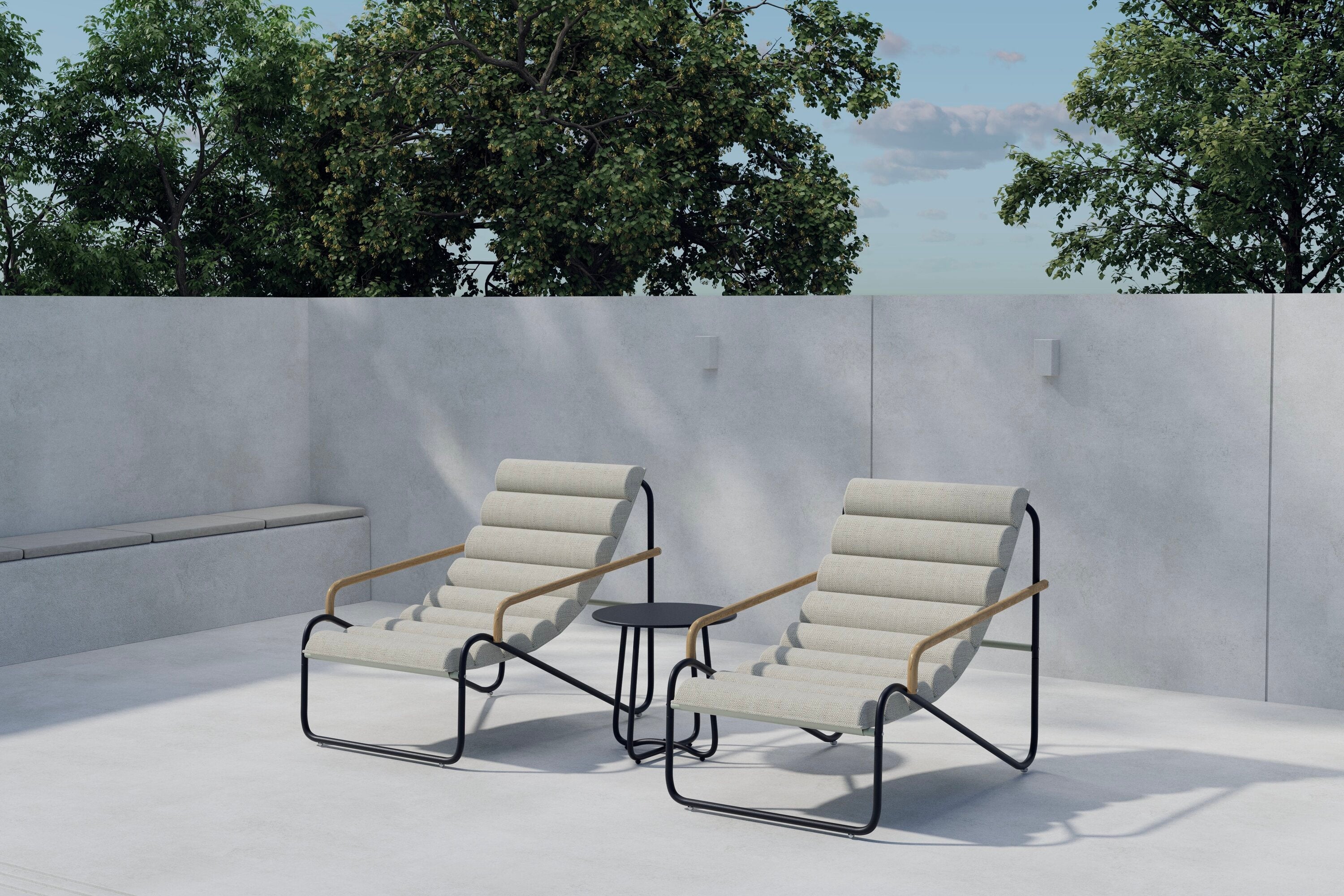 Ithaka Outdoor Loungeset in Beige präsentiert im Onlineshop von KAQTU Design AG. Loungeset ist von Venture Home