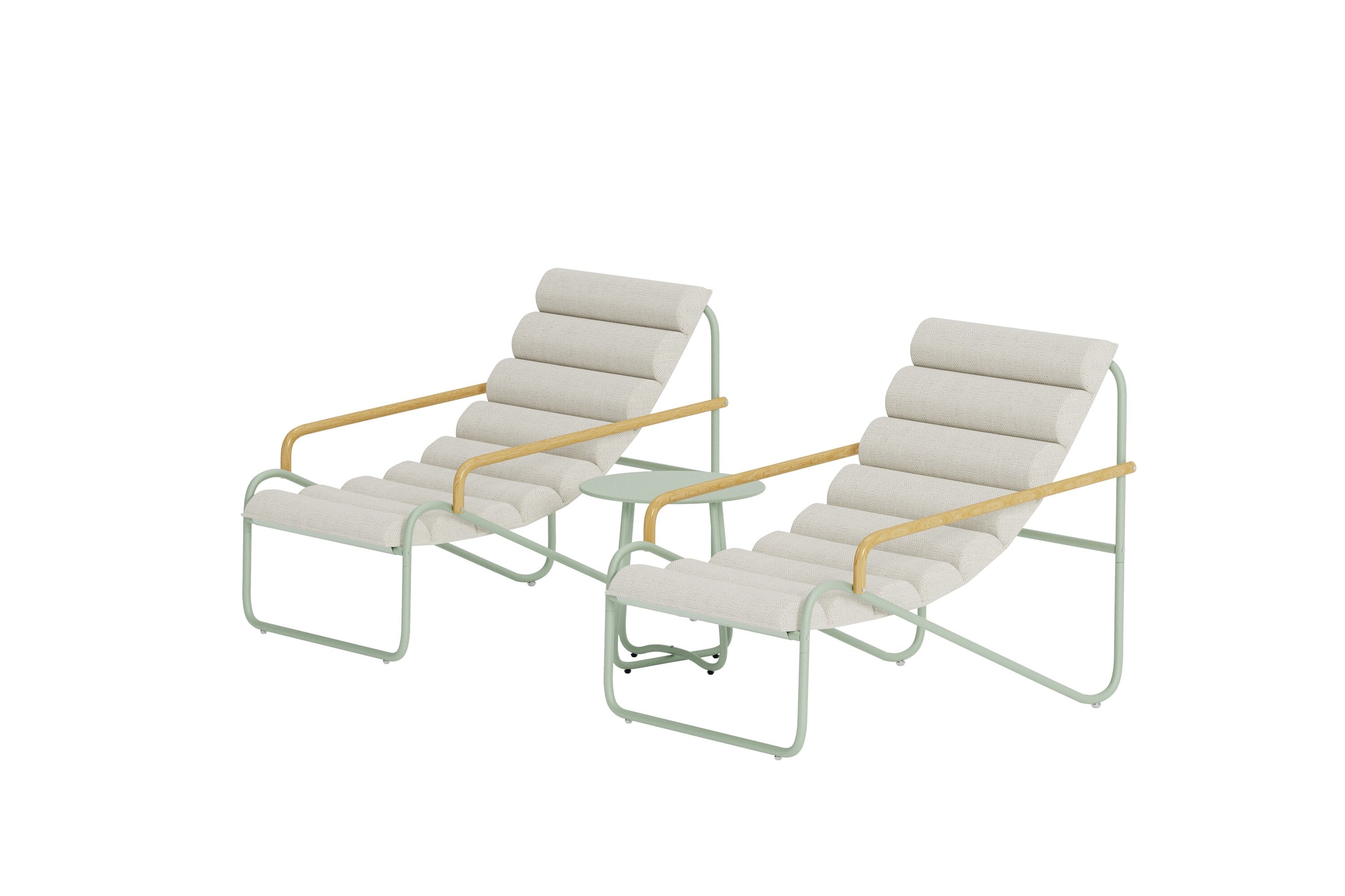 Ithaka Outdoor Loungeset in Beige präsentiert im Onlineshop von KAQTU Design AG. Loungeset ist von Venture Home