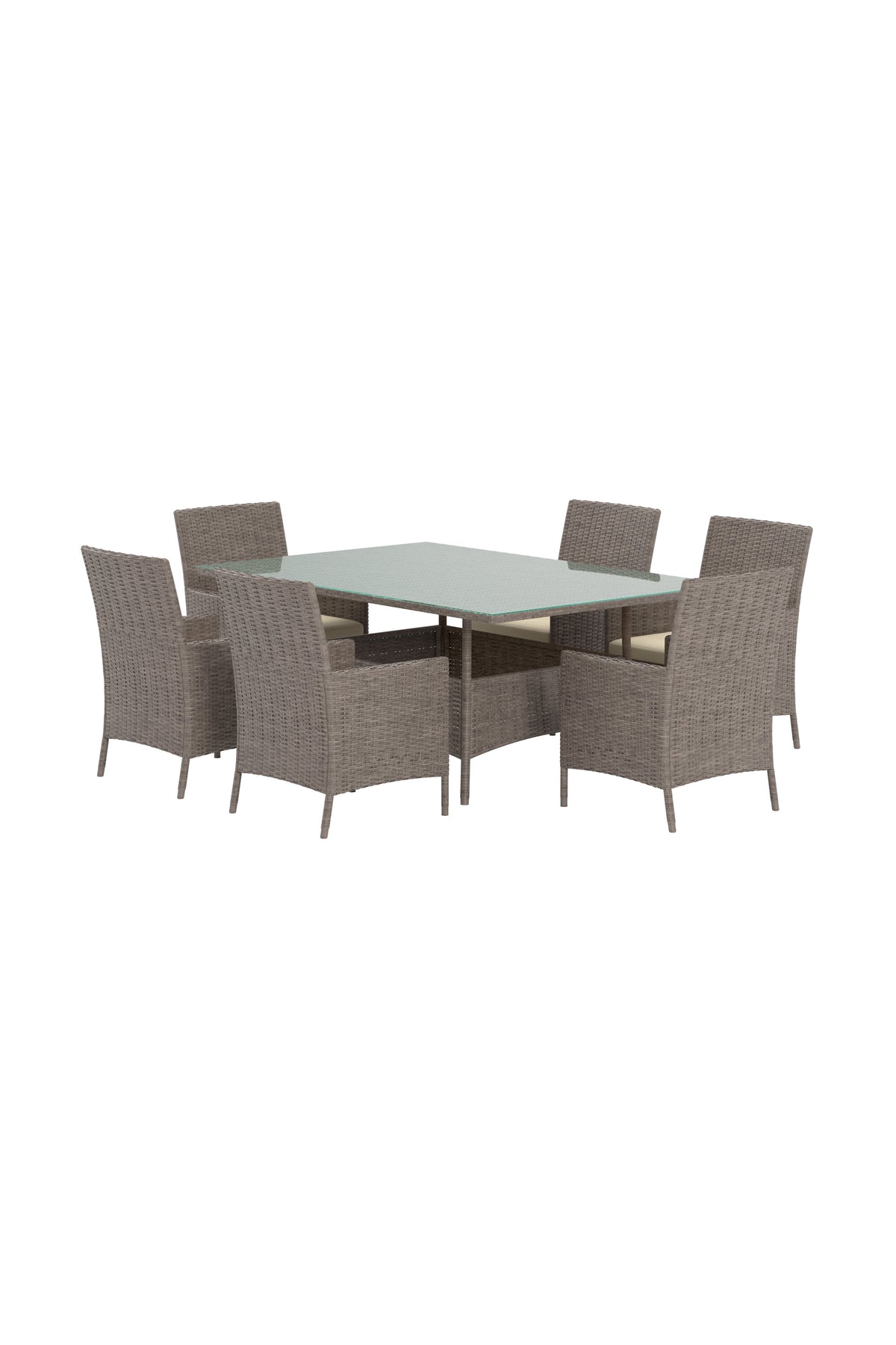 Lefkas Esstischgarnitur in präsentiert im Onlineshop von KAQTU Design AG. Gartentischset ist von Venture Home