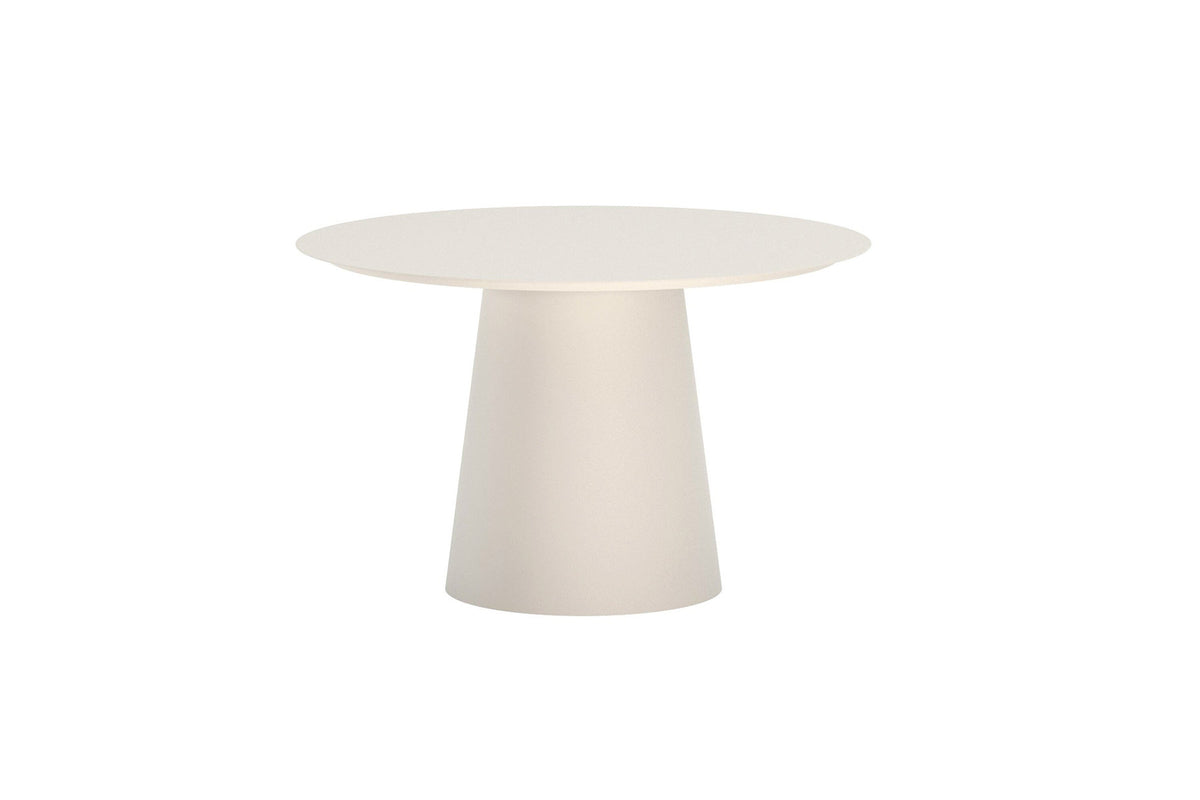 Lanzo runder Esstisch in Beige präsentiert im Onlineshop von KAQTU Design AG. Esstisch ist von Venture Home