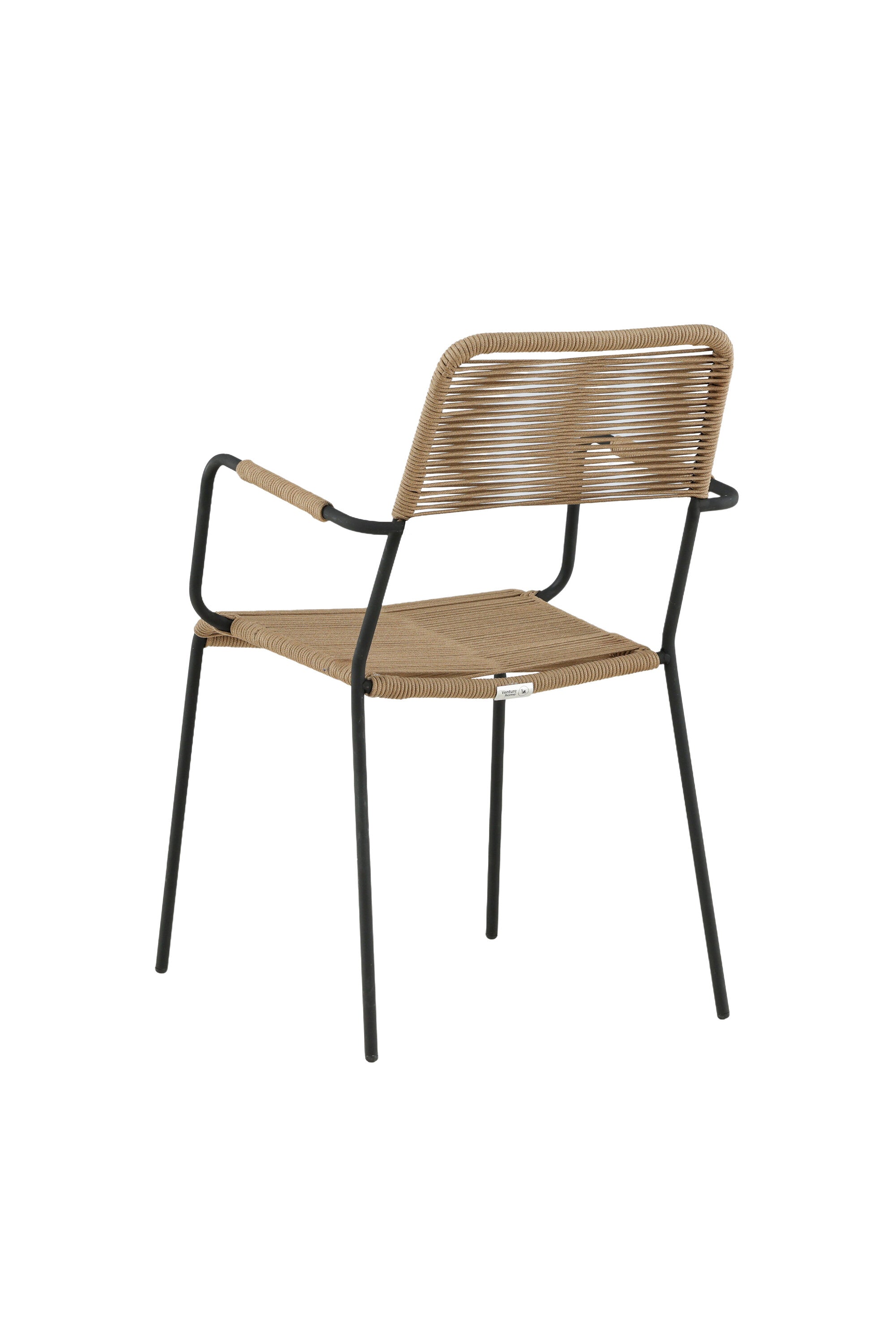 Lindos Loungestuhl in Braun präsentiert im Onlineshop von KAQTU Design AG. Outdoor-Sessel ist von Venture Home