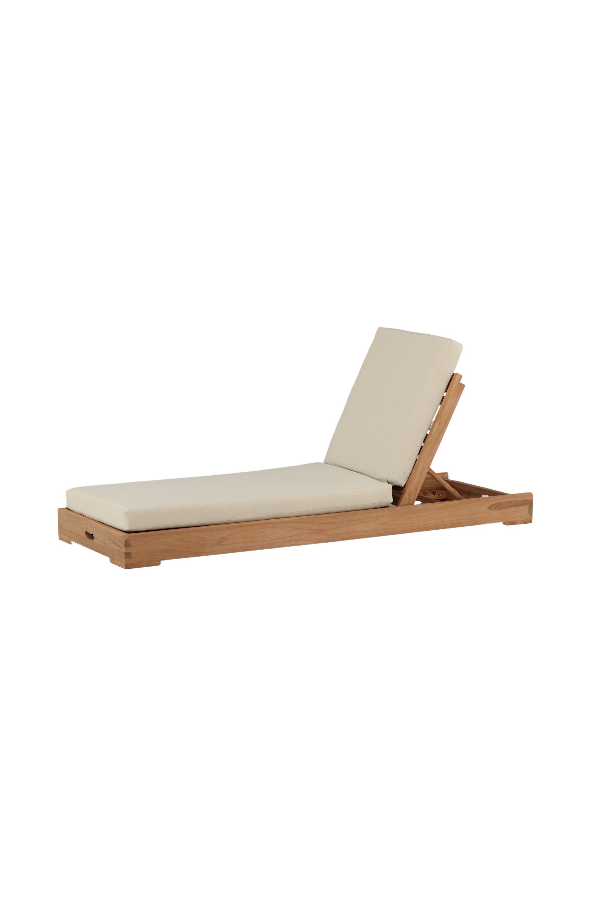 Sunbed Sonnenliege in Natur präsentiert im Onlineshop von KAQTU Design AG. Liegestuhl ist von Venture Home
