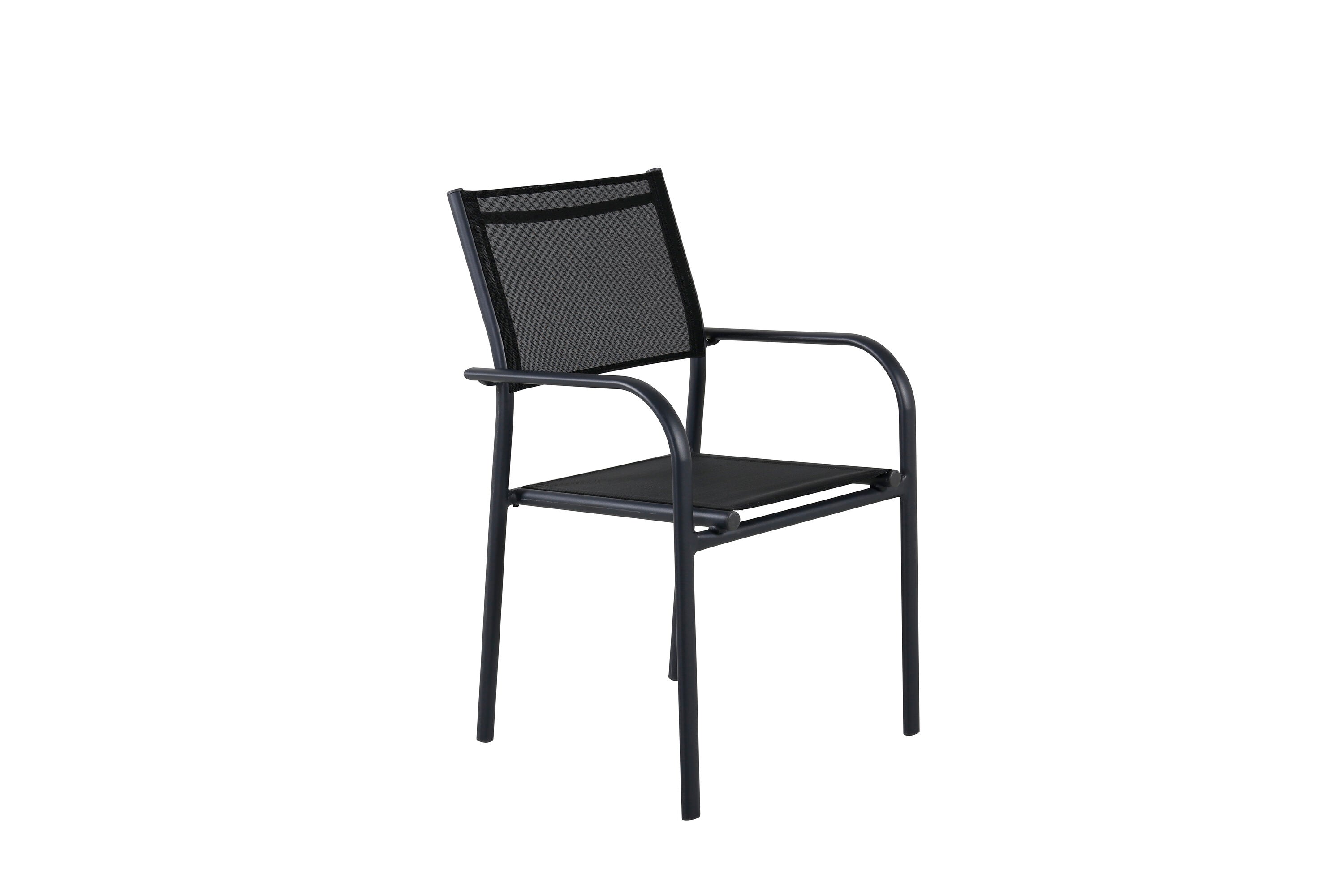 Santorini Sessel in Schwarz präsentiert im Onlineshop von KAQTU Design AG. Outdoor-Sessel ist von Venture Home