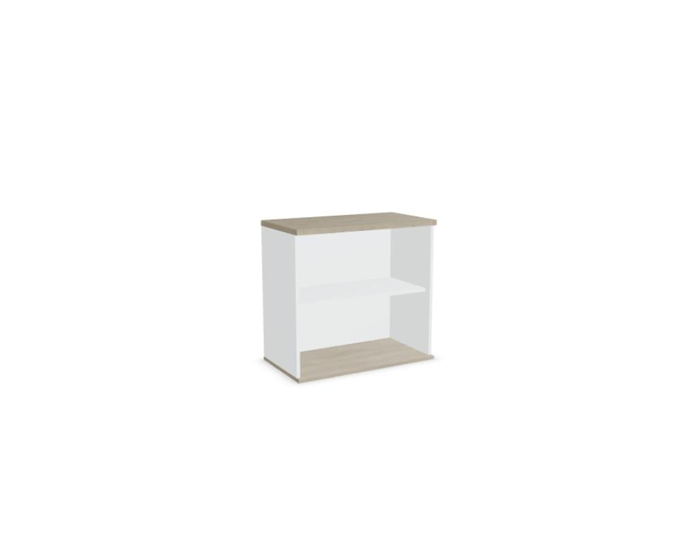 Standard A1504K - Aufsatzschrank in Eiche Natur präsentiert im Onlineshop von KAQTU Design AG. Büroschrank ist von Mdd