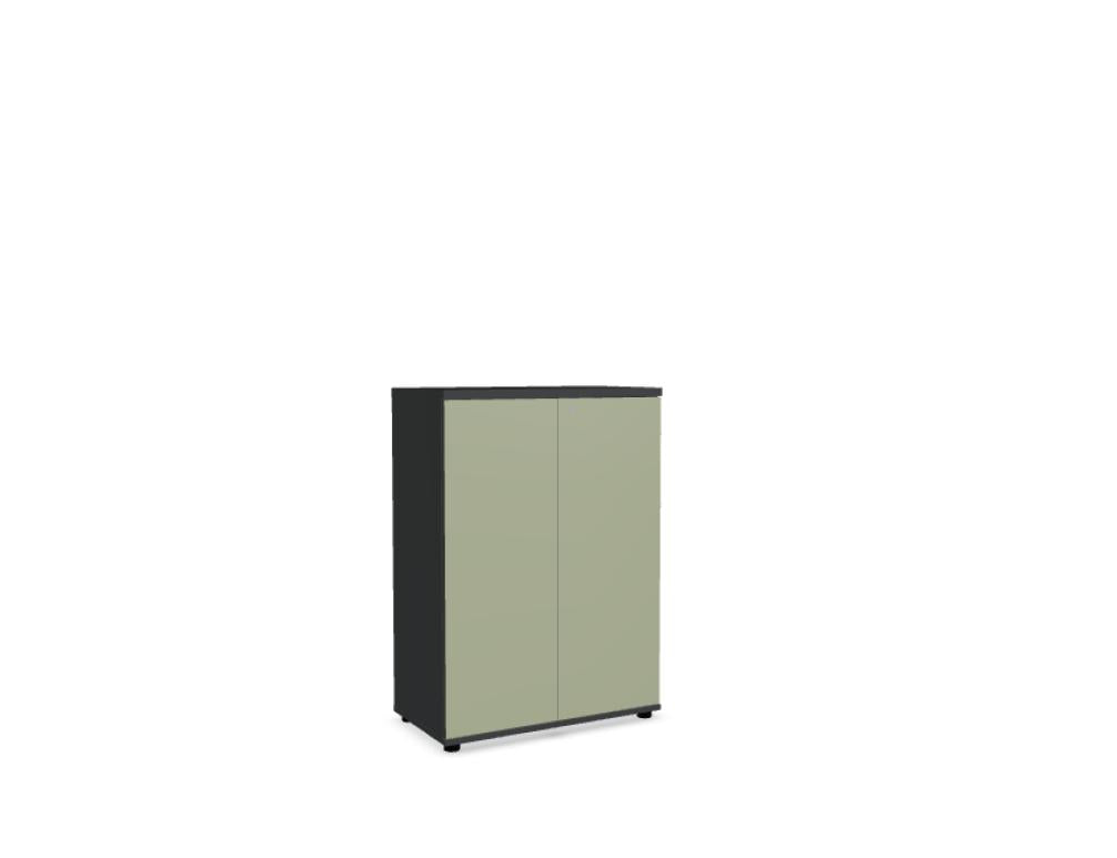 Color A3104HZ - Schrank in Aluminium präsentiert im Onlineshop von KAQTU Design AG. Büroschrank ist von Mdd