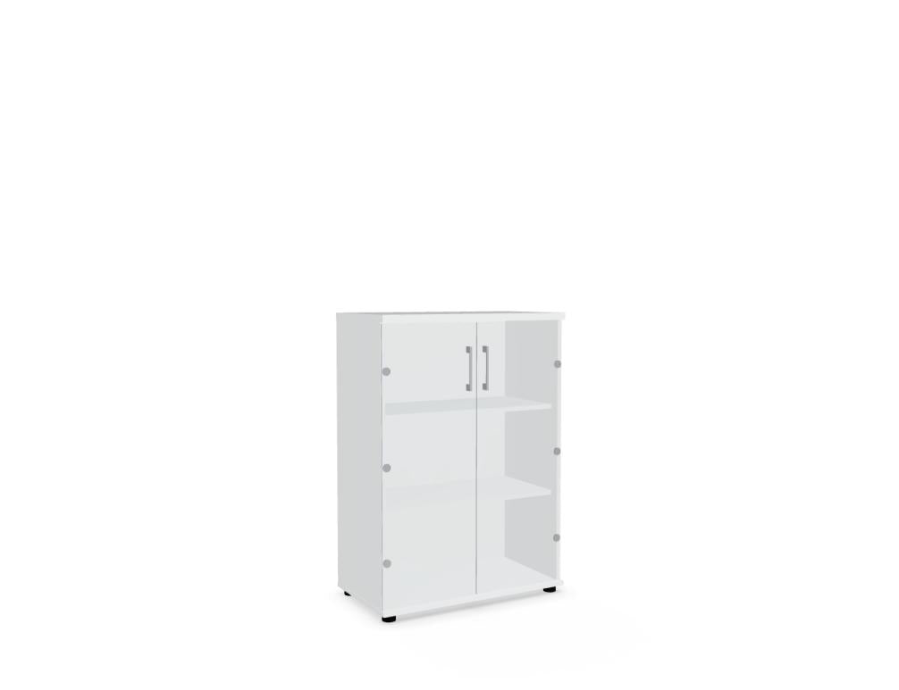 Standard A3504W - Vitrine in Weiss Pastell präsentiert im Onlineshop von KAQTU Design AG. Vitrine ist von Mdd