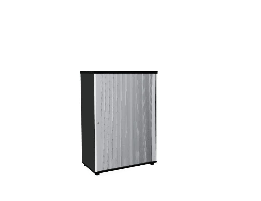 Standard A3L04 - Jalousieschrank in Eiche Natur präsentiert im Onlineshop von KAQTU Design AG. Büroschrank ist von Mdd