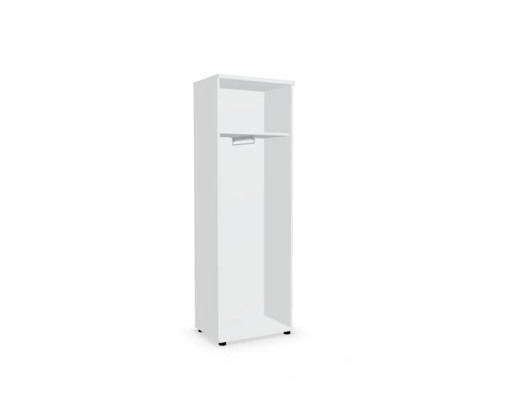 Standard A4204 - Kleiderschrank in Weiss Pastell präsentiert im Onlineshop von KAQTU Design AG. Garderobe ist von Mdd
