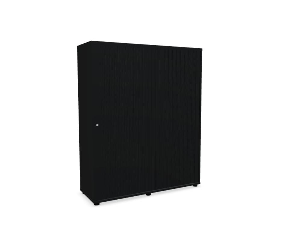 Standard A4L06 - Jalousieschrank in Eiche Natur präsentiert im Onlineshop von KAQTU Design AG. Büroschrank ist von Mdd