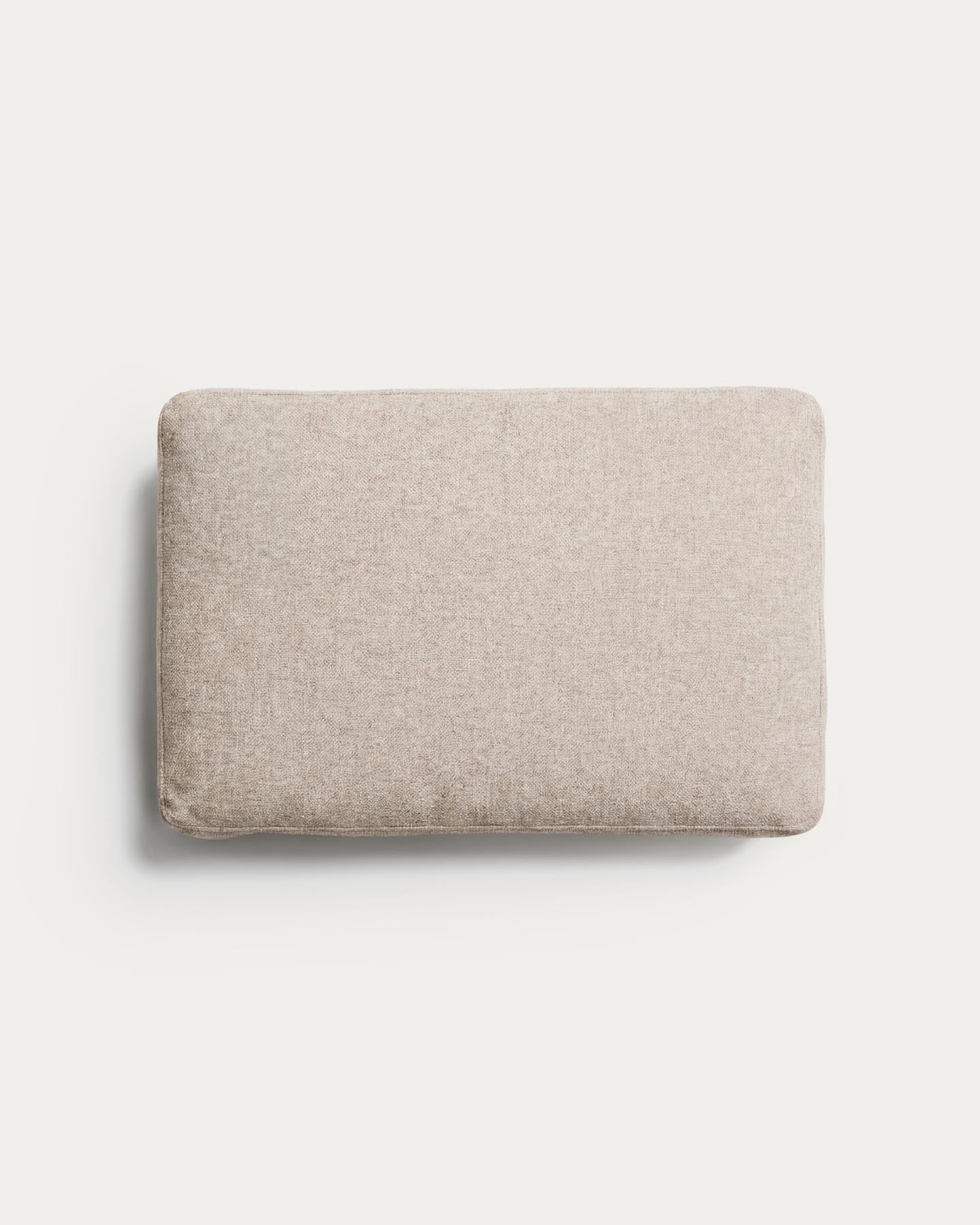 Kissen Blok in beiger Chenille, 40 x 60 cm in Beige präsentiert im Onlineshop von KAQTU Design AG. Deko Kissen ist von Kave Home