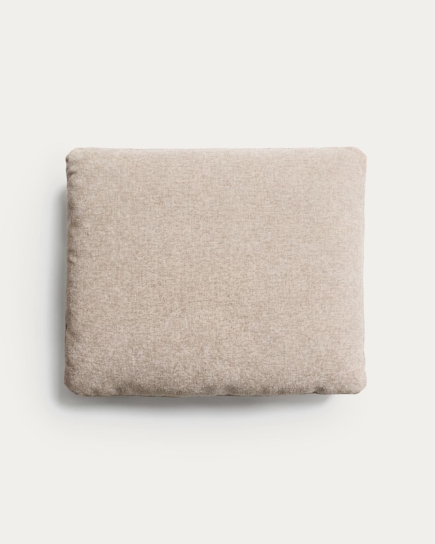 Kissen Blok in beiger Chenille, 50 x 60 cm in Beige präsentiert im Onlineshop von KAQTU Design AG. Deko Kissen ist von Kave Home