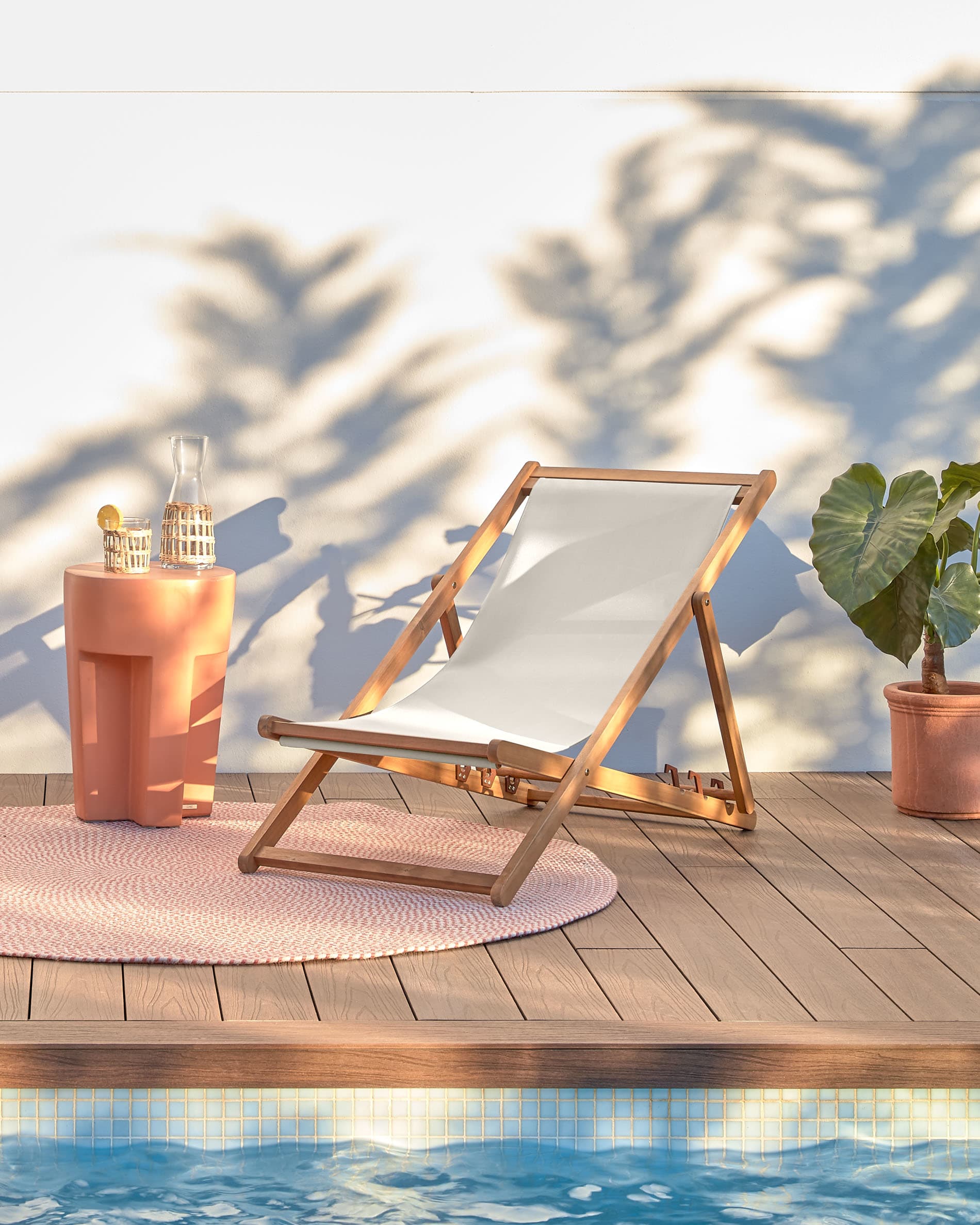 Runder Teppich aus 100% recyceltem PET in Terrakotta, Ø 150 cm. Nachhaltig, stilvoll und ideal für jeden Wohnraum.